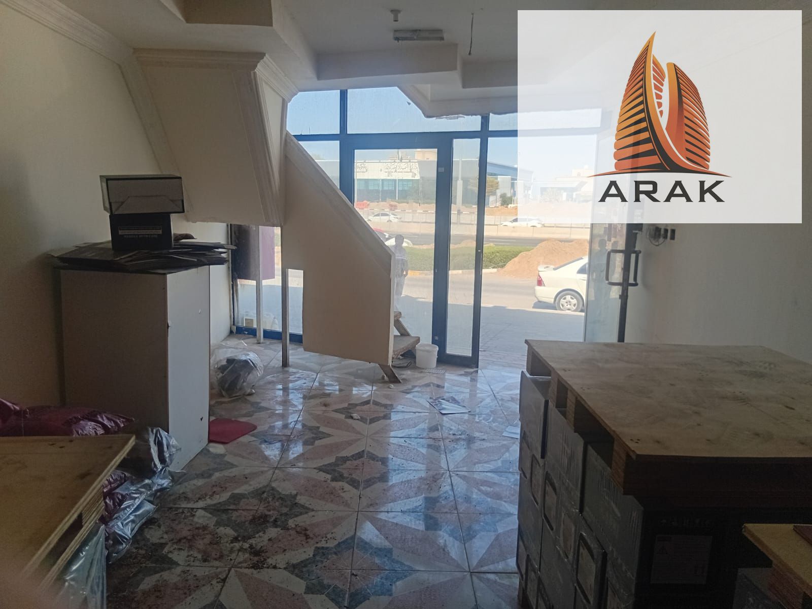 Annual rent commercial shop available in Al Rawda 1
