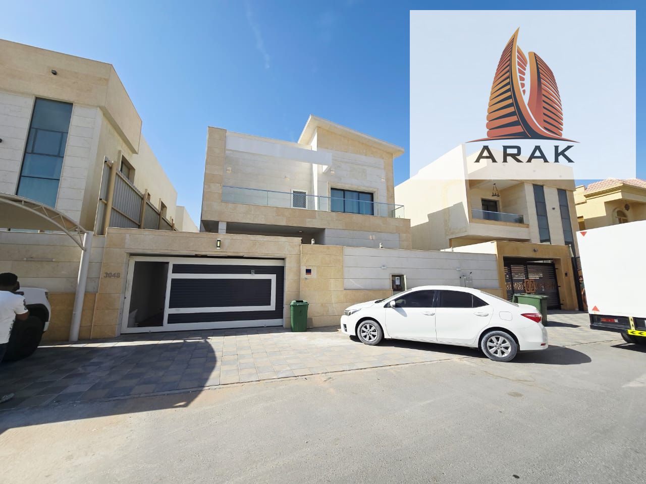 A fully furnished villa for rent in Ajman, Al Yasmeen area