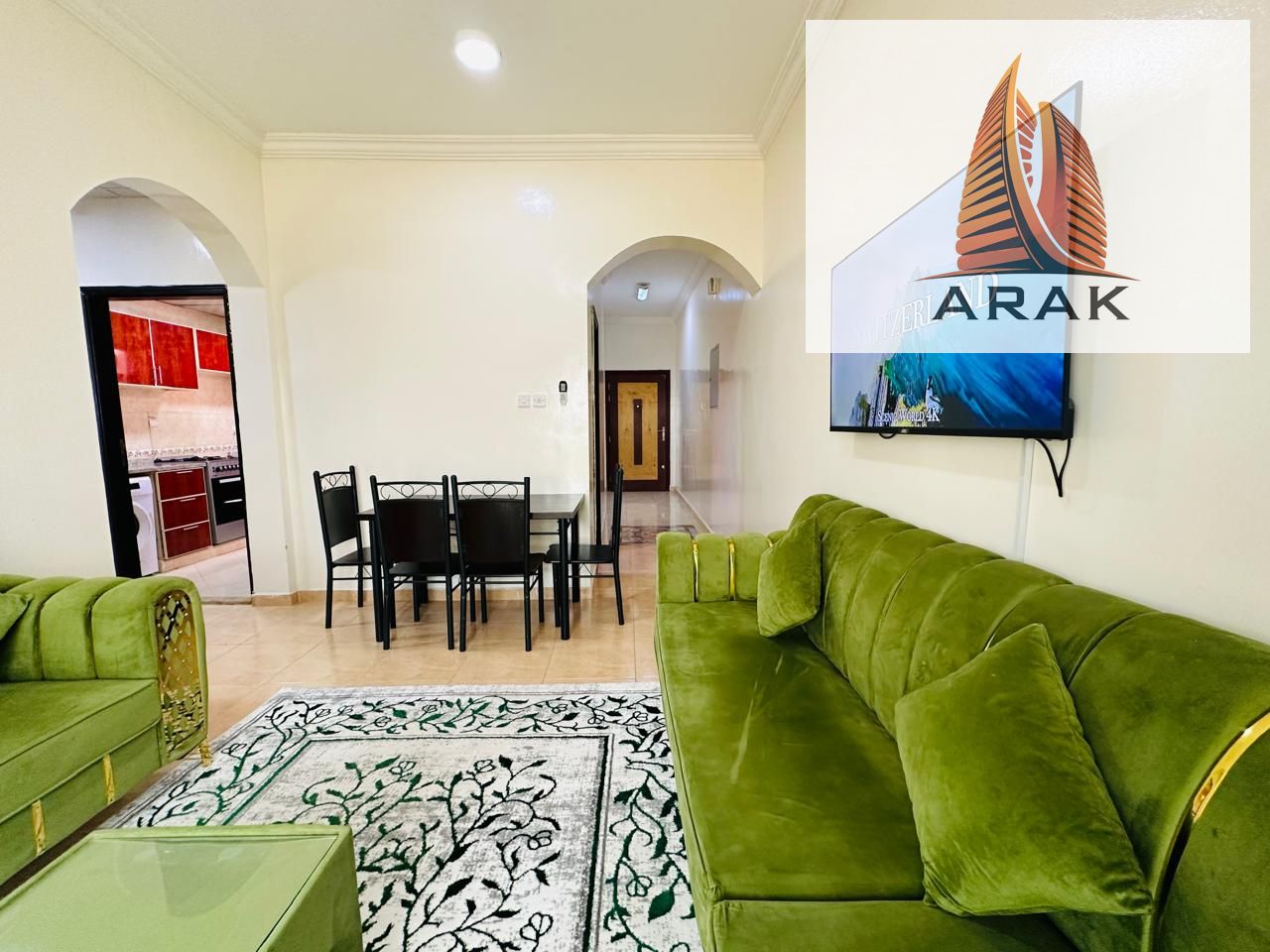 Furnished 2 Bedroom Apartment for Rent – Al Muweihat 3, Ajman