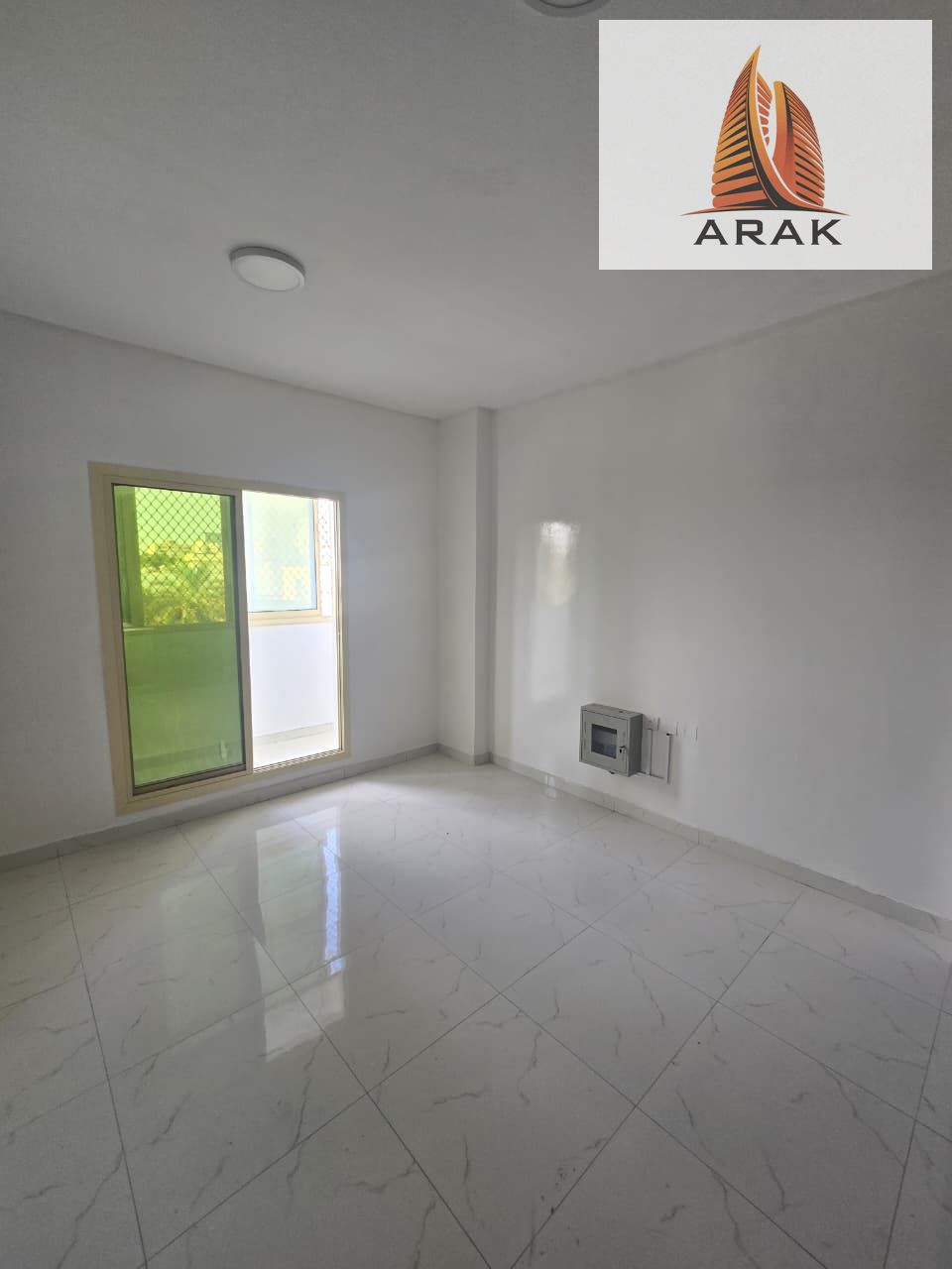 Annual rental apartment with two bedrooms and a living room in Al Rawda area,