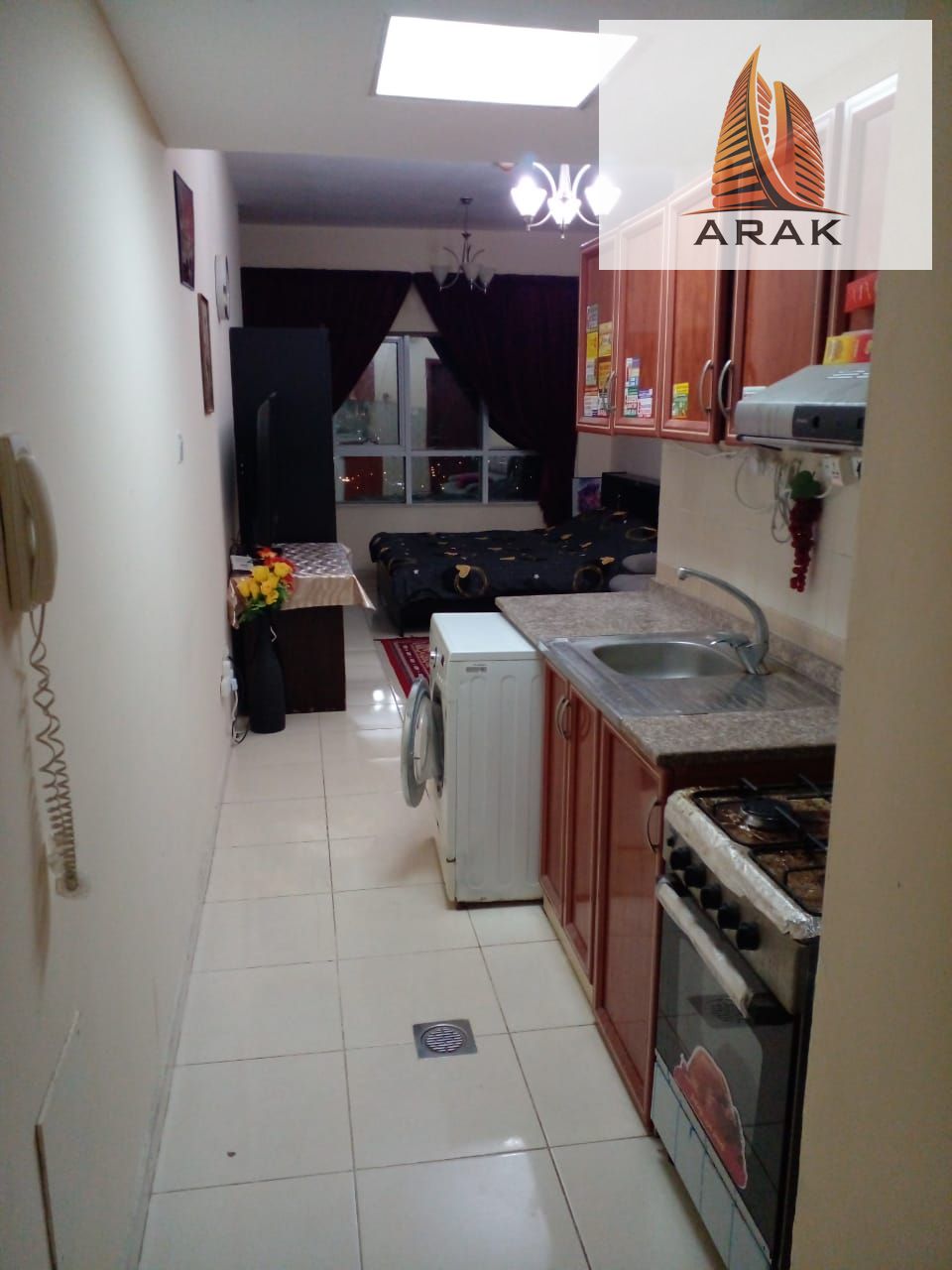 Furnished Studio for Rent – Al Bustan