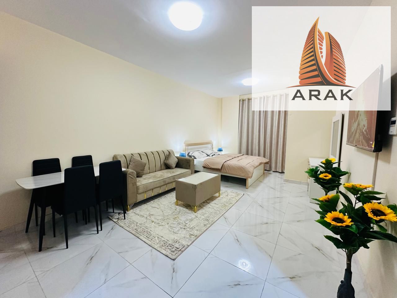 Furnished Studio for Rent – Ajman Corniche