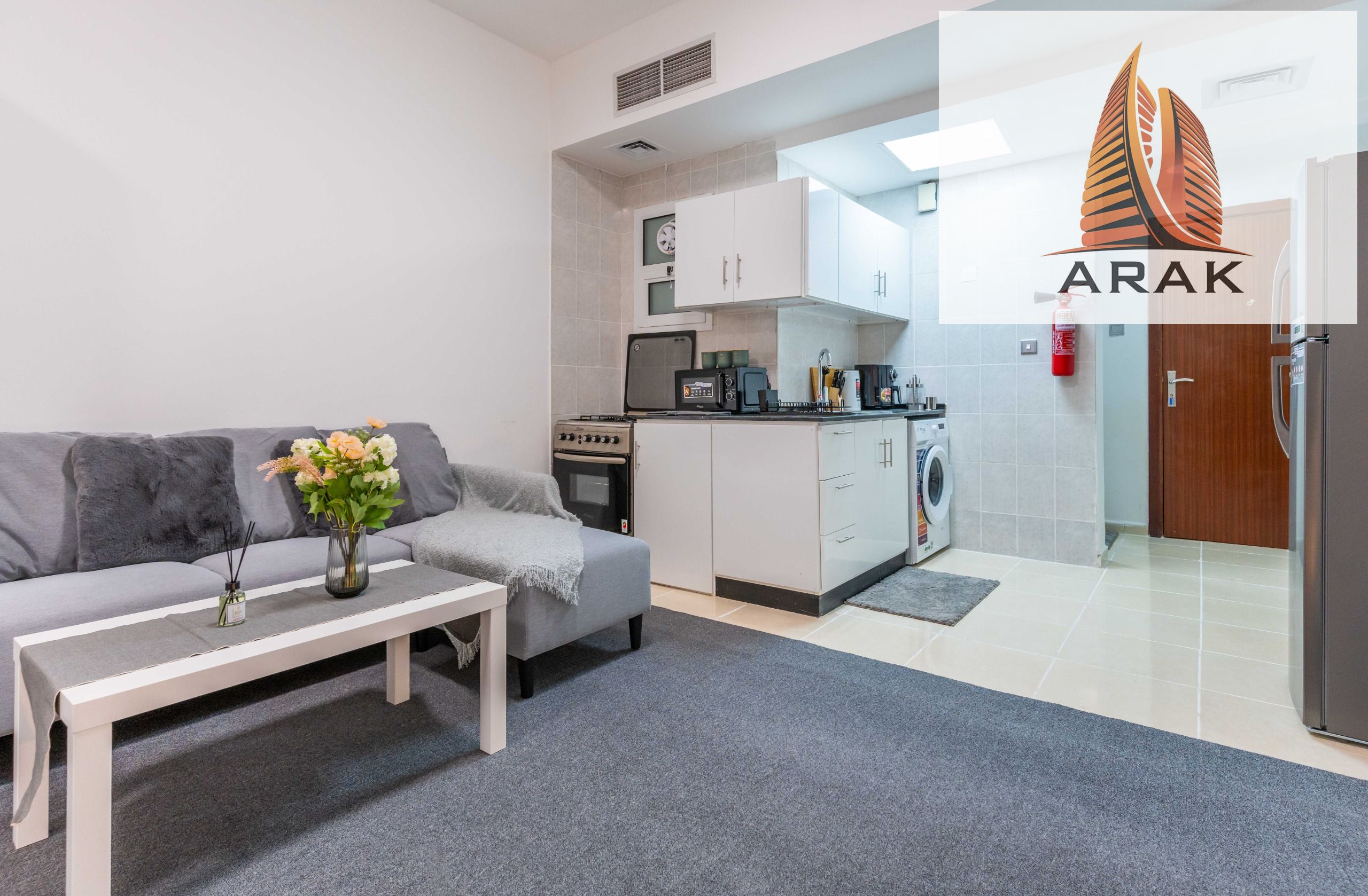 Luxury Furnished Studio for Rent – Al Bustan