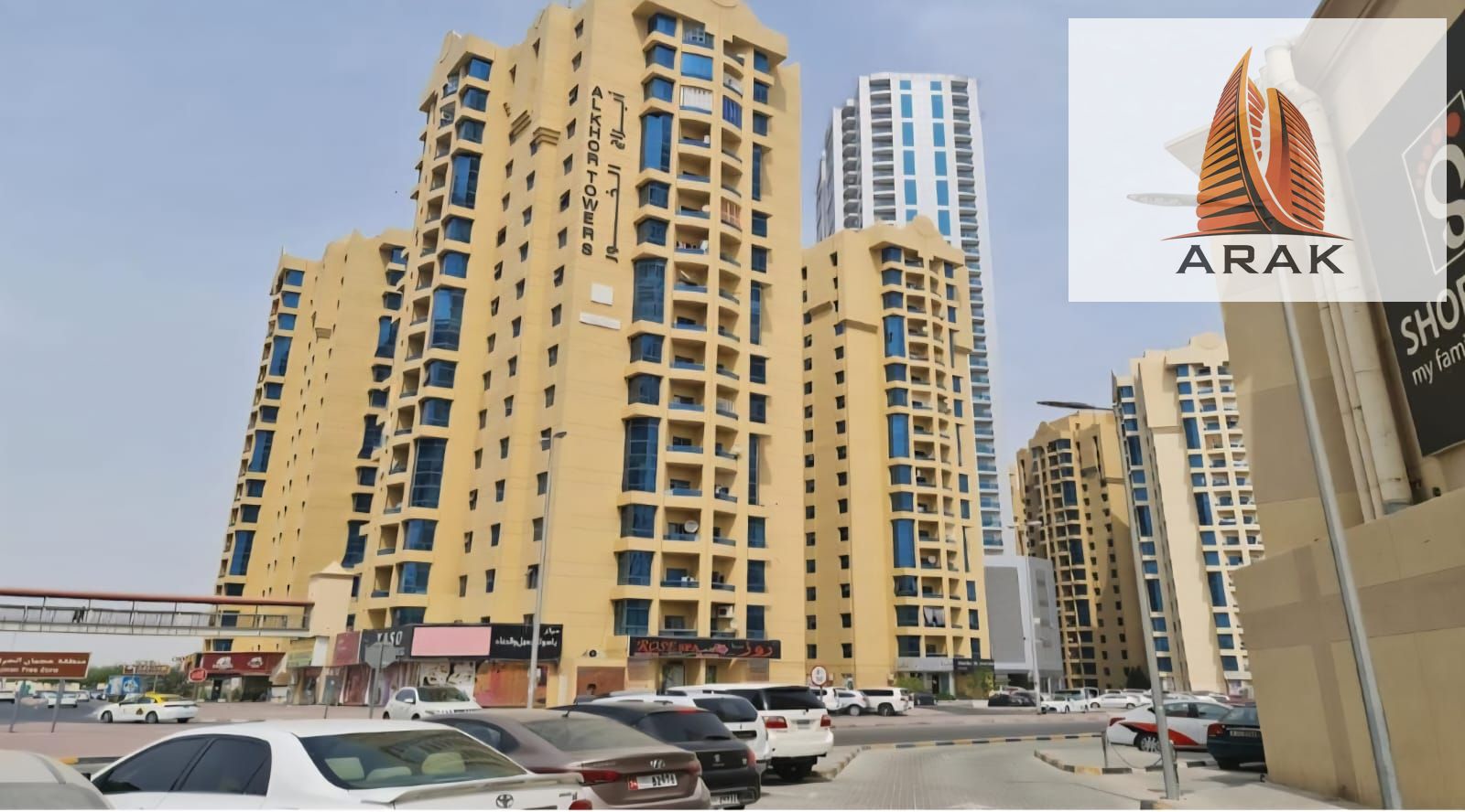 Annual Rent in Al Khor Towers