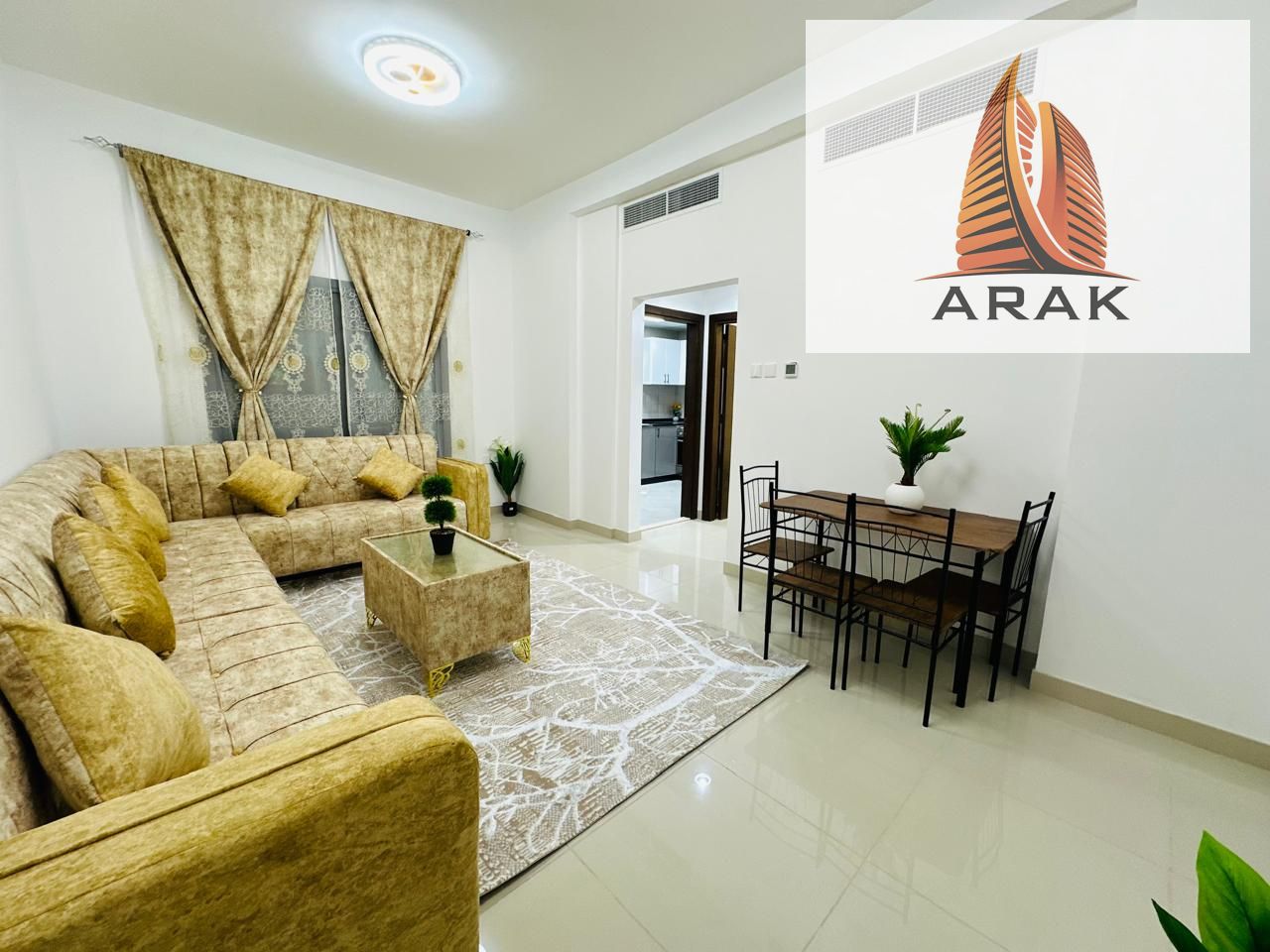 1-Bedroom Furnished Apartment for Rent – Al Nuaimiya 1, Ajman We are pleased to offer a modern and fully furnished one-bedroom apartment available fo