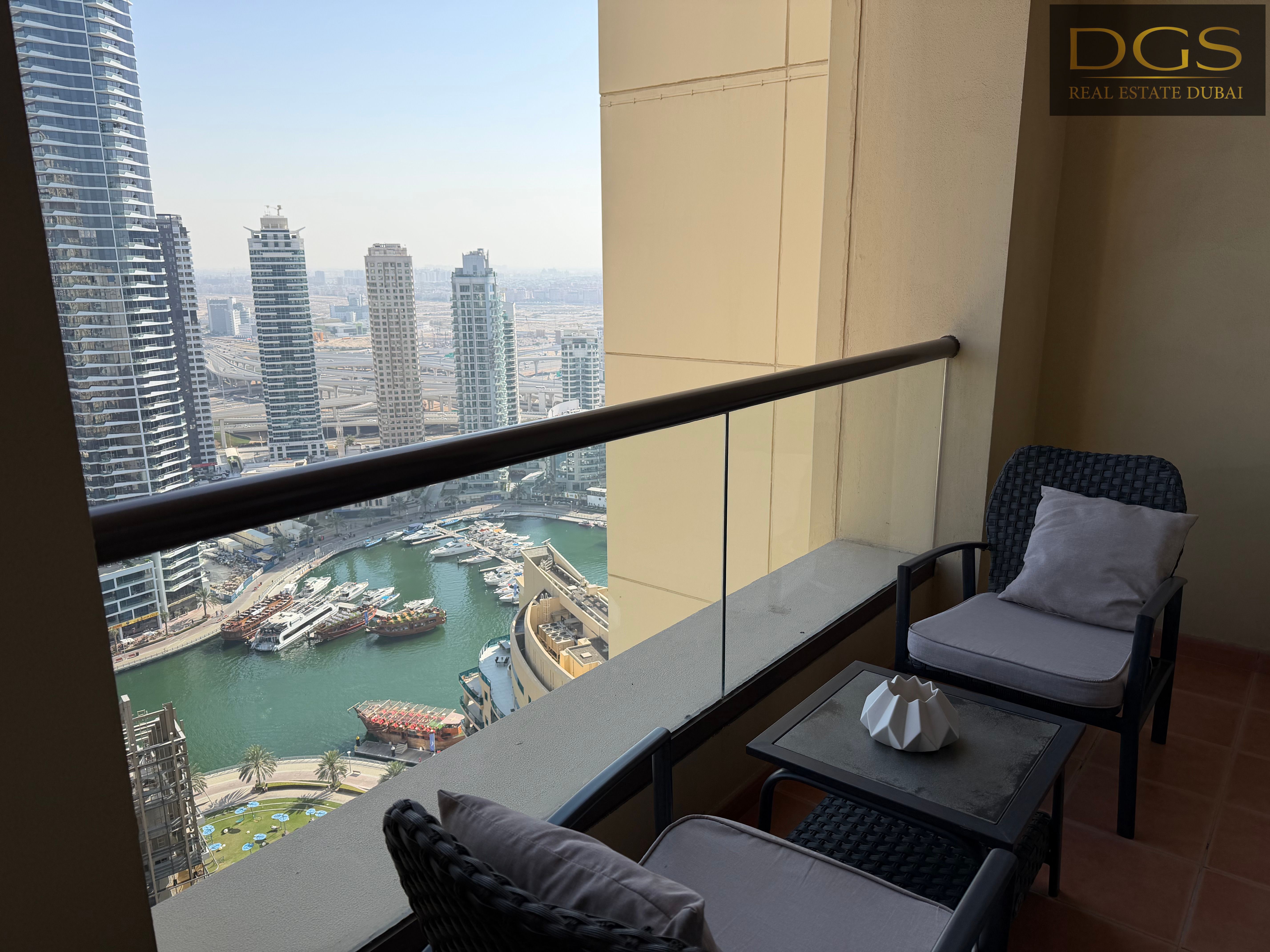 Furnished 2BR | Marina View | Available
