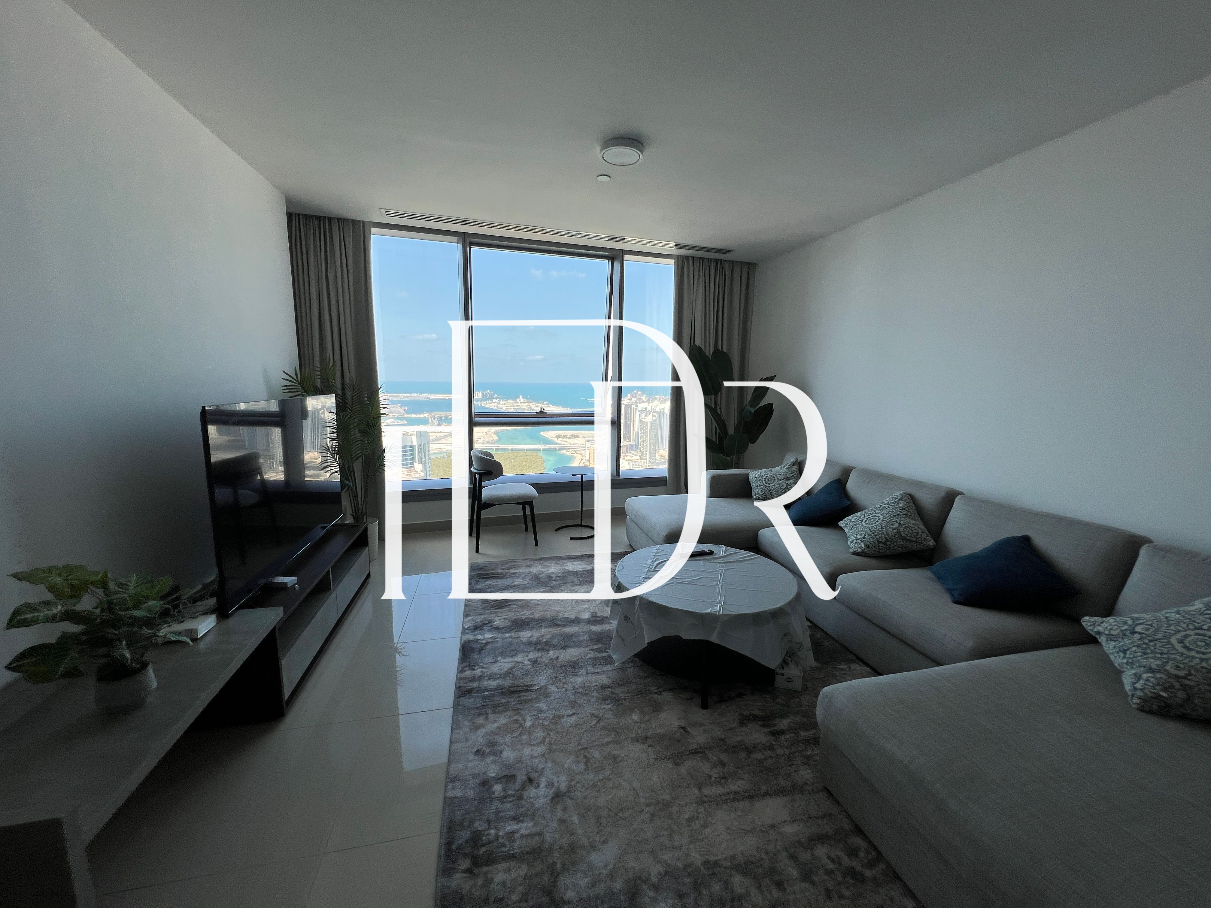 Sea View | 2BR | High Floor | Furnished