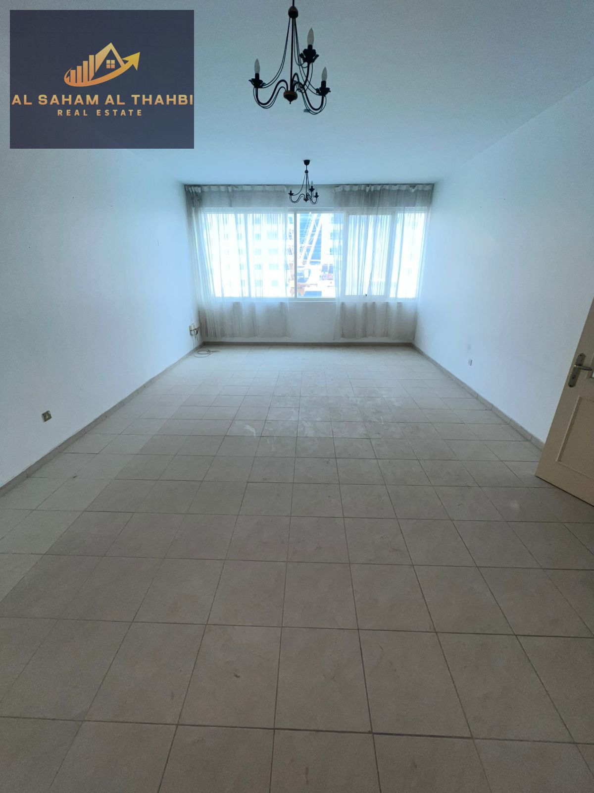 Two-bedroom apartment for rent in Al Taawun with free air conditioning
