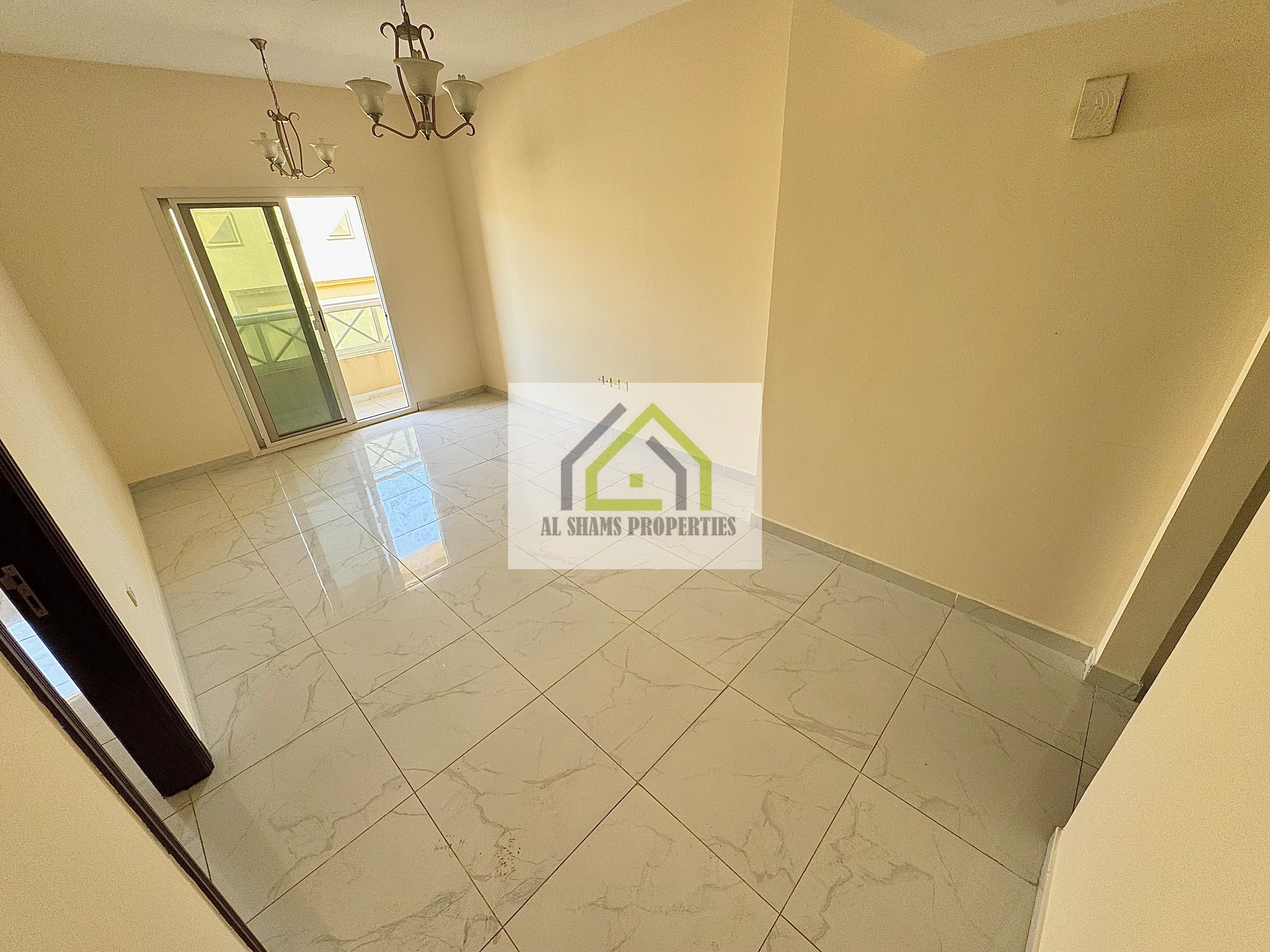 12 Cheques ! Lavish 1Bhk - 42K ! Balcony + Wardrobes + Parking !