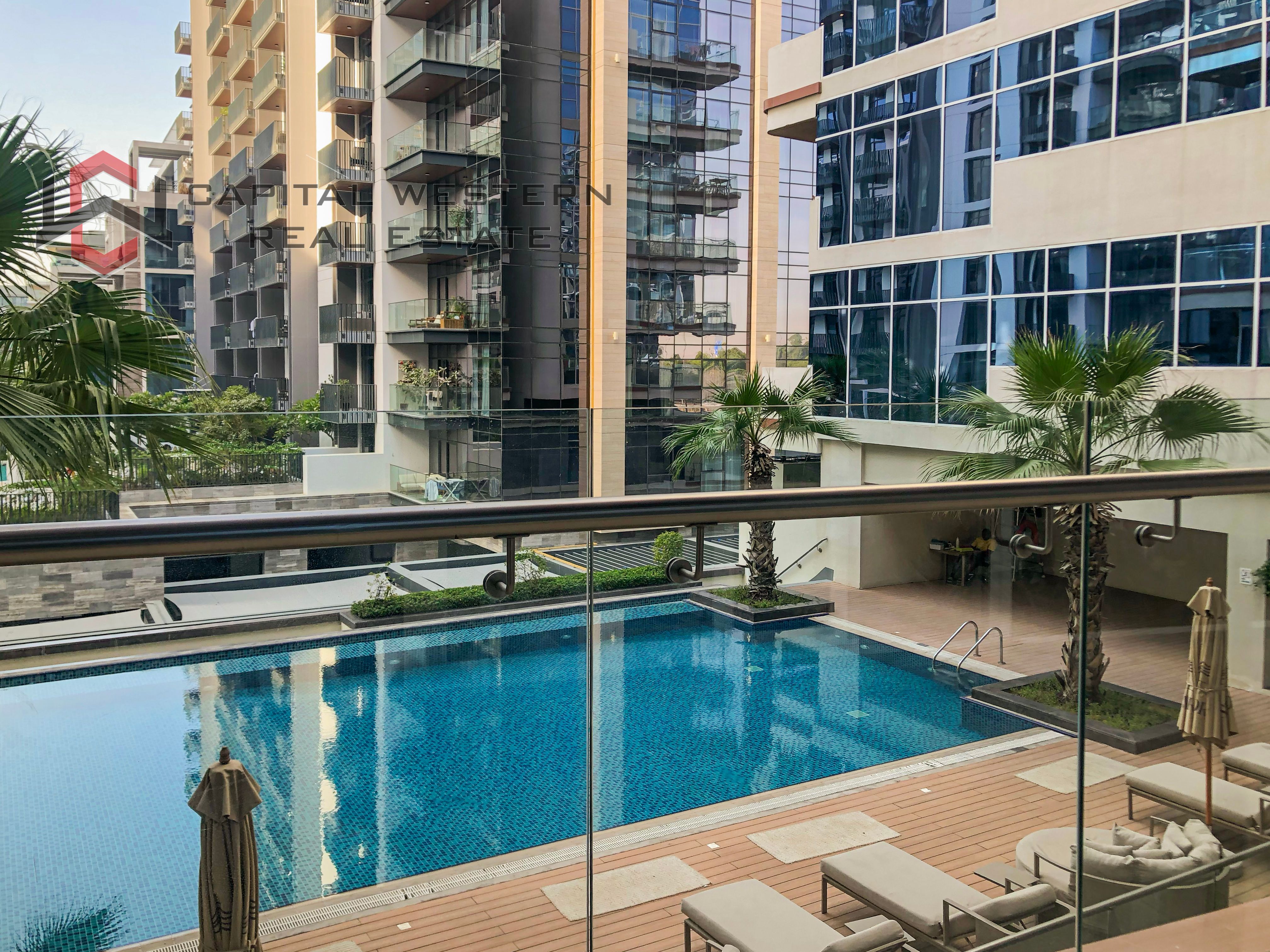 Semi-Furnished 2BR | Pool View | Green Vista View
