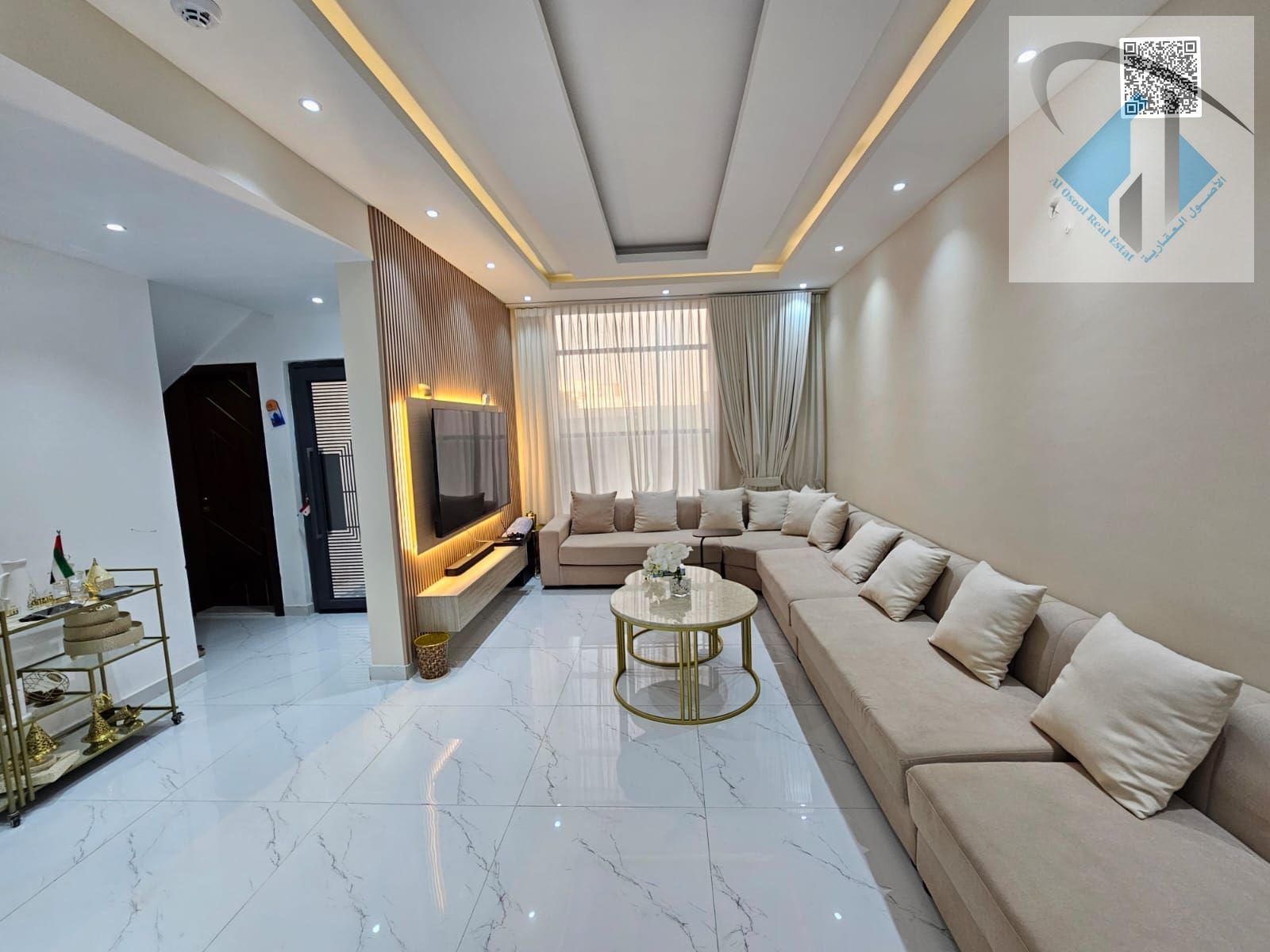 A stunning villa for annual rent in Al Zahia, Ajman – an excellent offer for a family seeking quiet and upscale accommodation in the Al Zahia area.