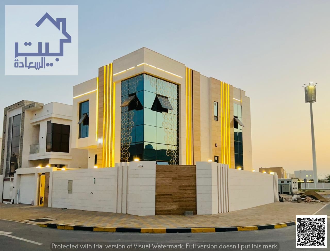 Own a villa in the heart of Al Zahya, Ajman. Includes water, electricity, AC, and registration fees. Prime location, freehold for life, near all servi