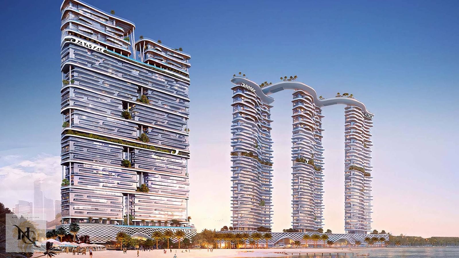 4 % DLD WAIVER / Luxury Waterfront Apartments / Premium Sea View