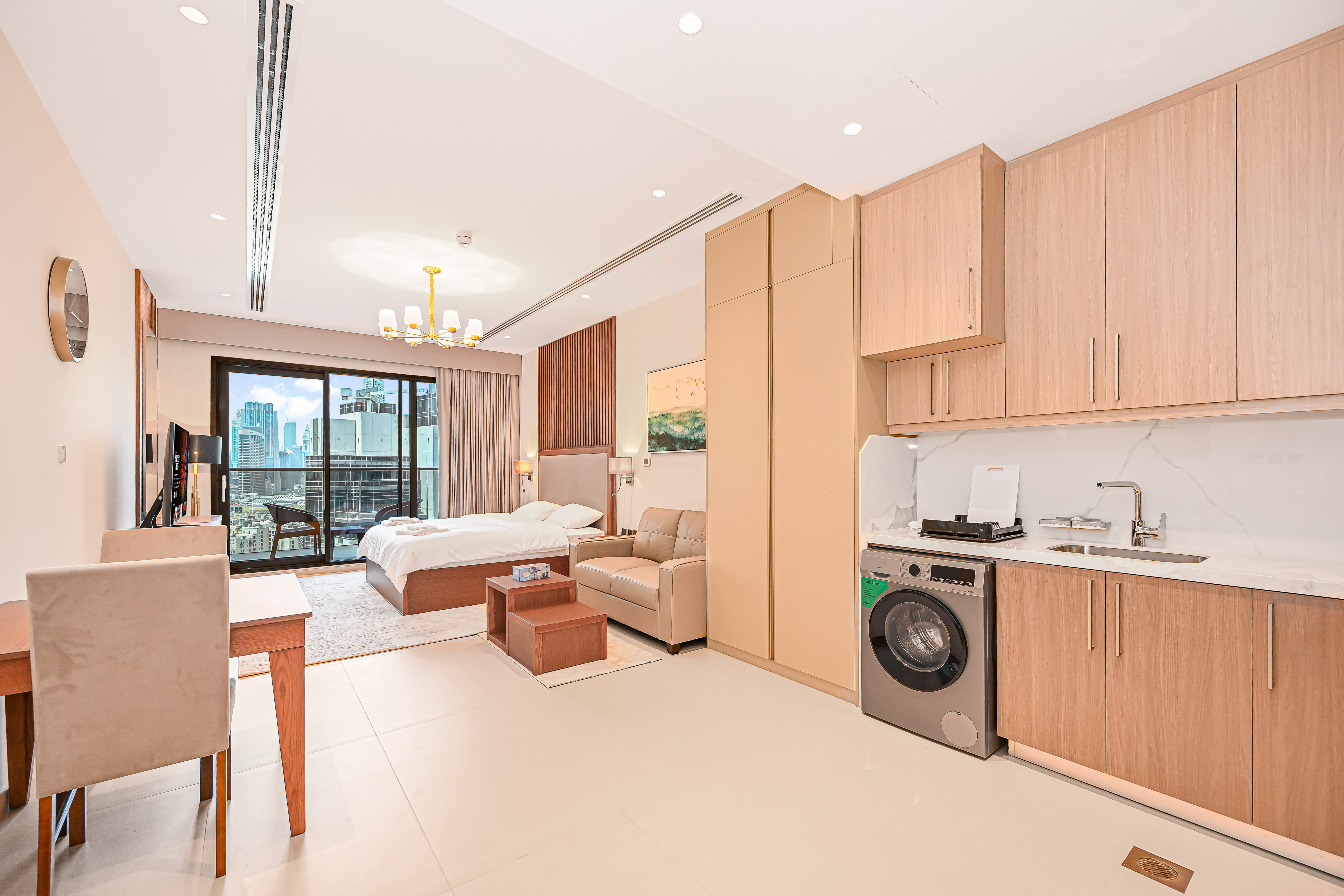 PAY AS LOW AS 13000AED/MONTH-BRAND NEW - FULLY FURNBISHED STUDIO