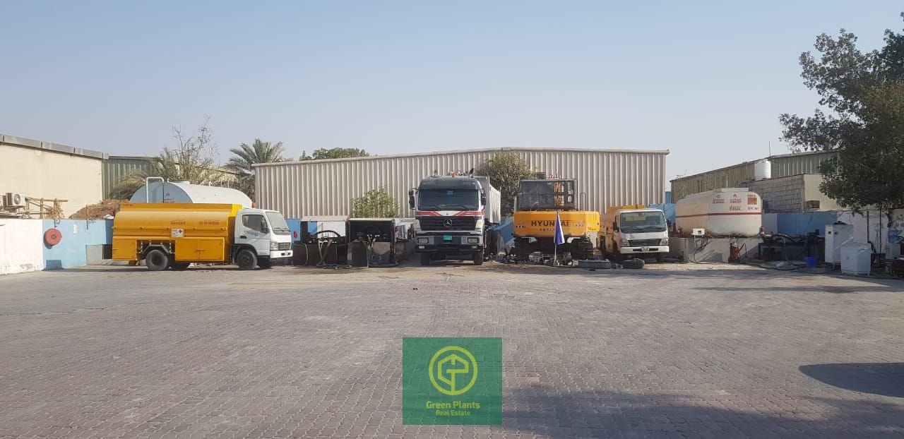 Al Qasimia (Al Madam) 20,000 sq. Ft open yard with high electricity power load connected