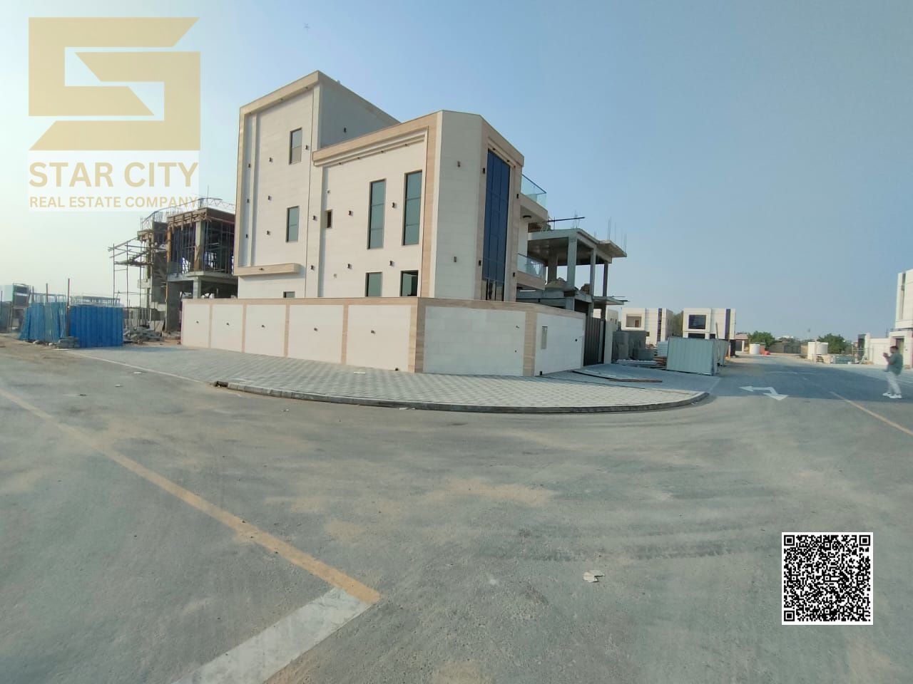 Corner Villa for Sale with Roof – Ajman | Prime Location
