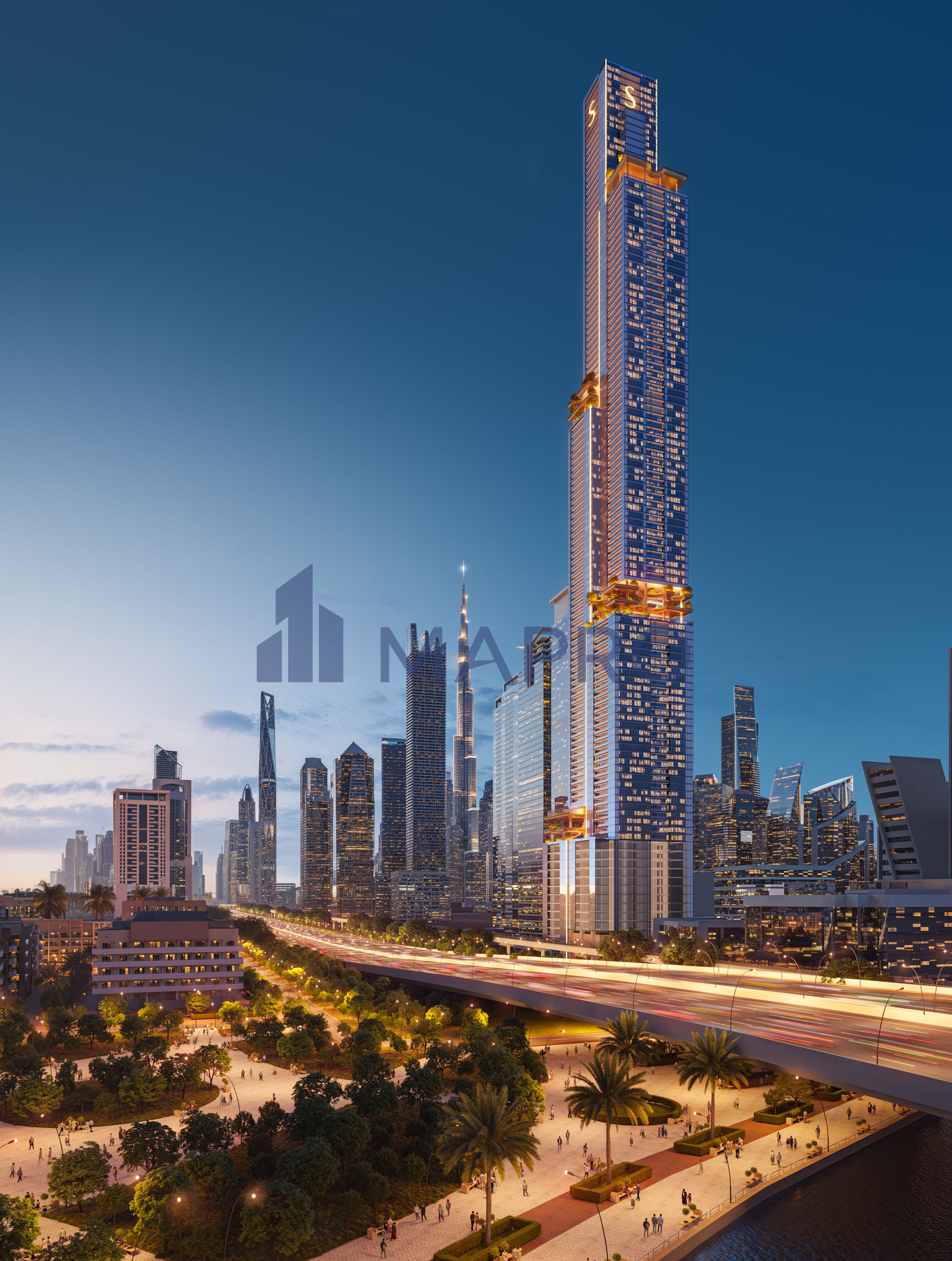 Panoramic 58th Floor 2BR Overlooking Dubai's Heart