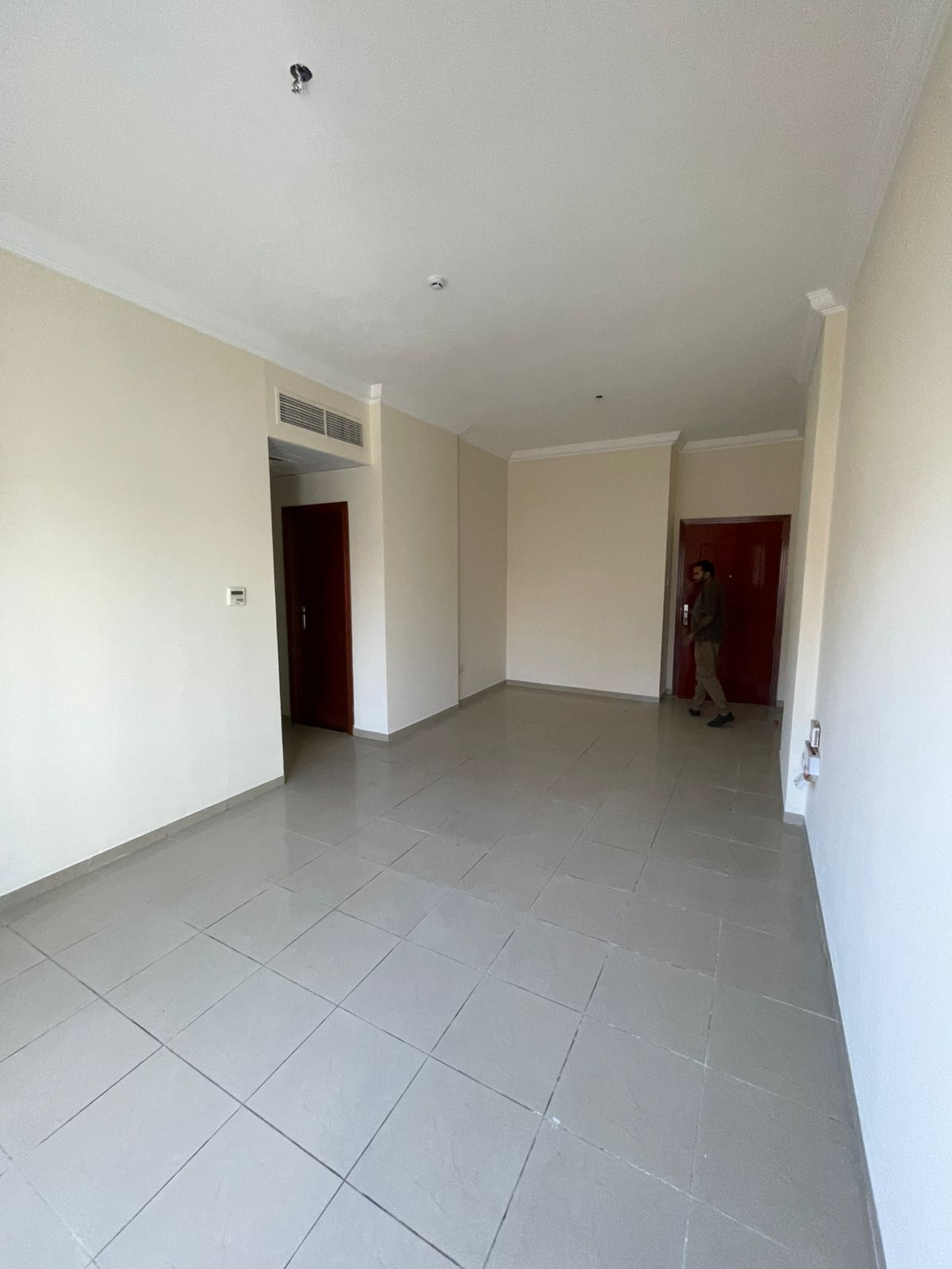 2-bedroom apartment with hall in Al Murijah – Sharjah Excellent space, balcony, 2 bathrooms, central AC, prime location close to all services and sh