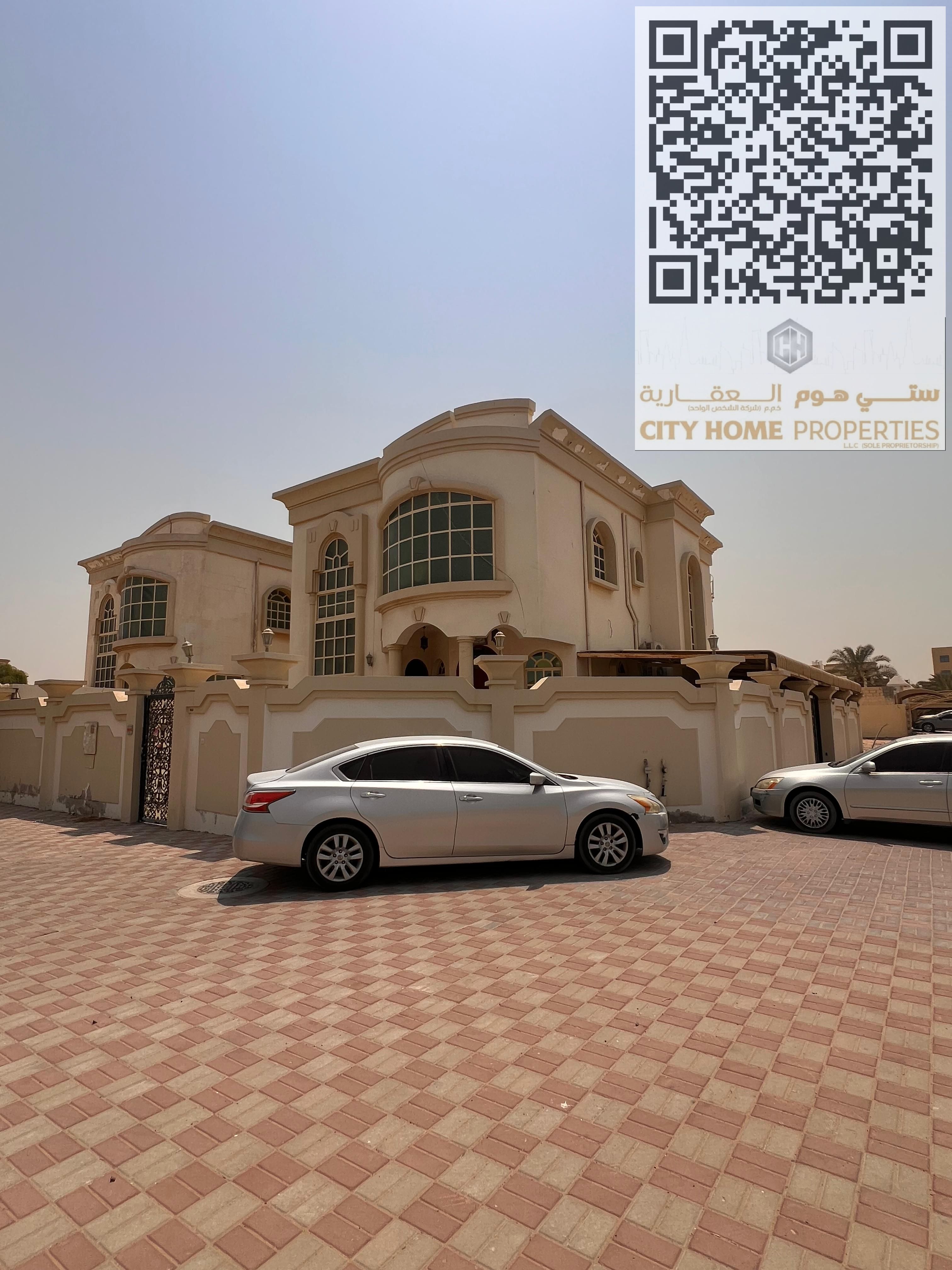 Spacious Villa for Rent | 5 Bedrooms + Majlis | Yard – Al Rawda 3, Ajman