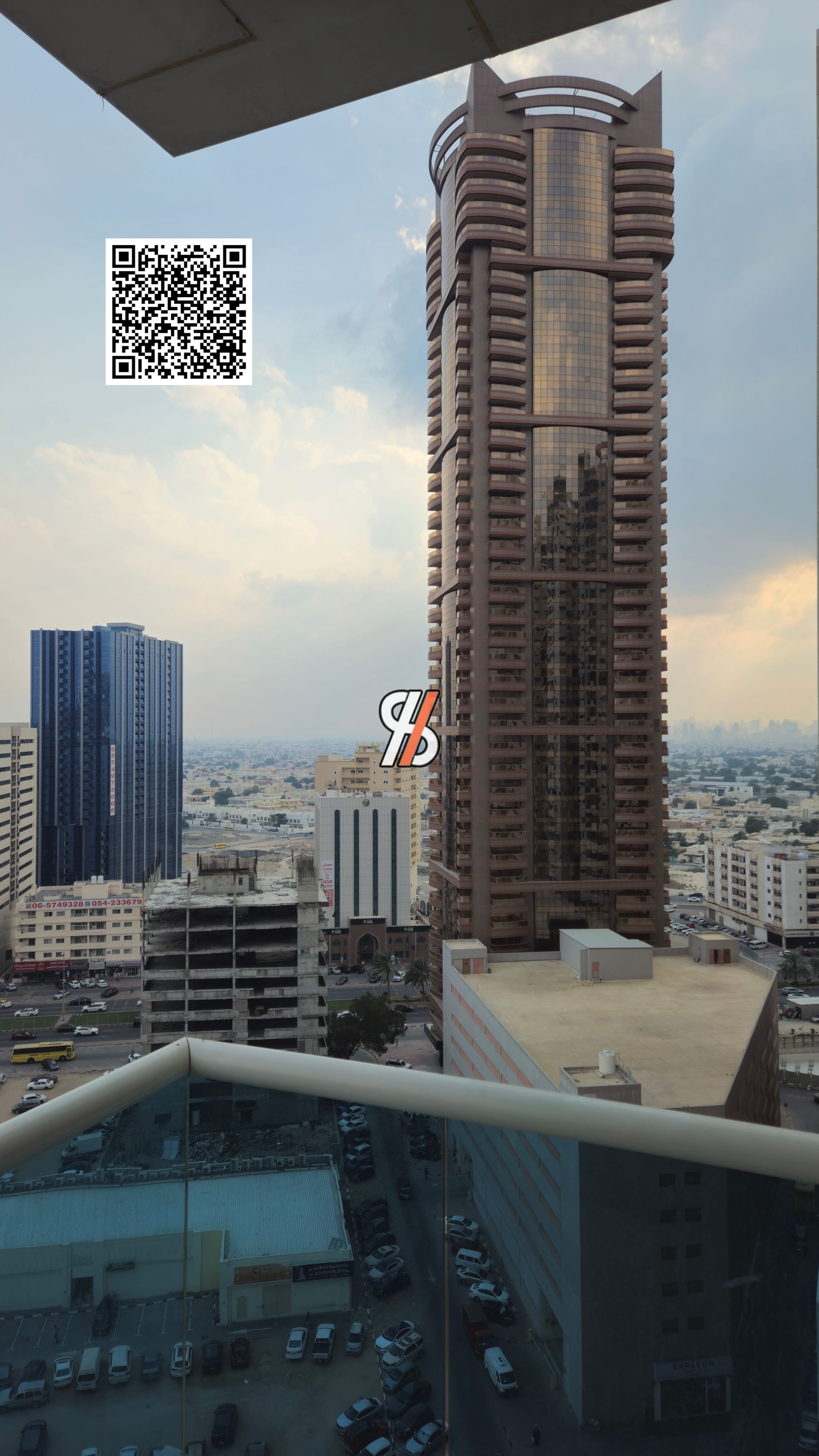 Spacious Open City View 2-BHK Apartment For Rent In Ajman One Towers