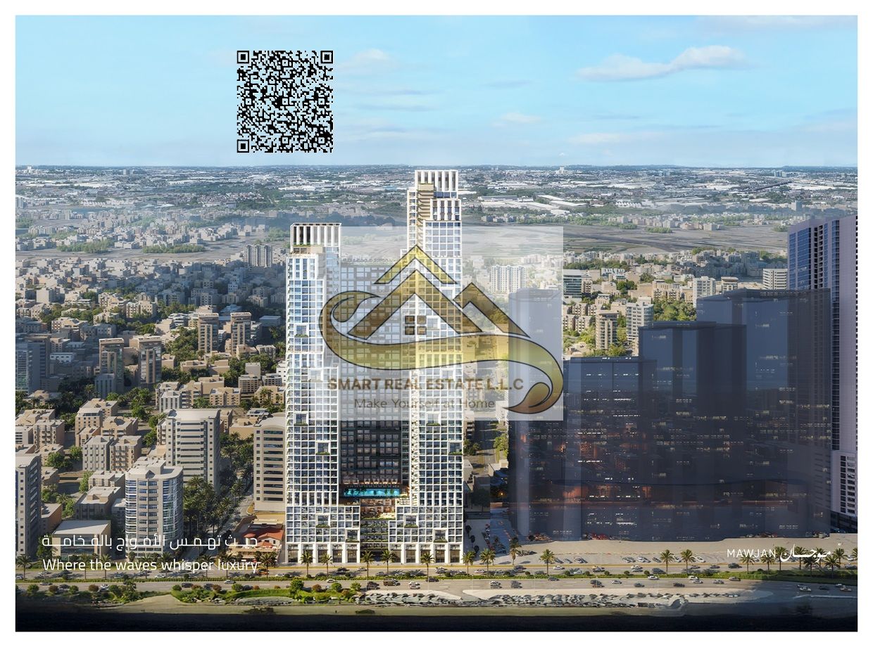 1BR in Moujan with Ajman Corniche View