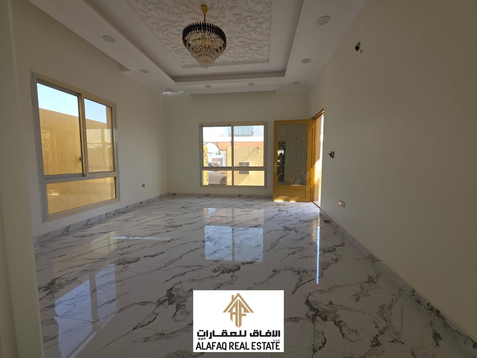 Villa for rent in Al Yasmin – Opposite Al Hamidiya Park | 5 Bedrooms + Majlis + Hall | Payable in 4 Installments