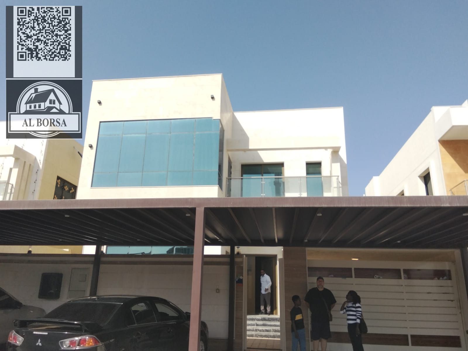 Villa for rent in Al Yasmin | 5 master bedrooms | Second tenant | Opposite the mosque and services | Very distinctive villa | 110,000 final payment