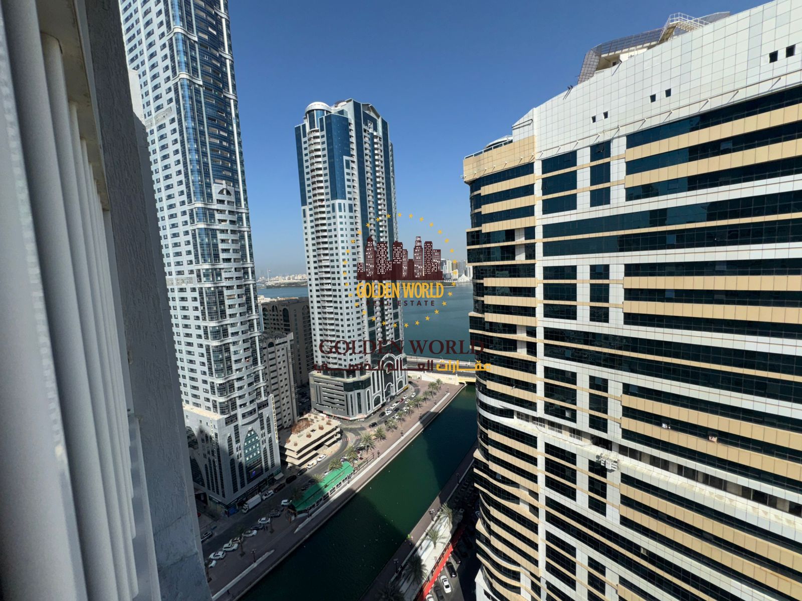 2 Bedroom Apartment with Balcony and Parking for Rent in Al Majaz 3 – Al Qasba with Lake View