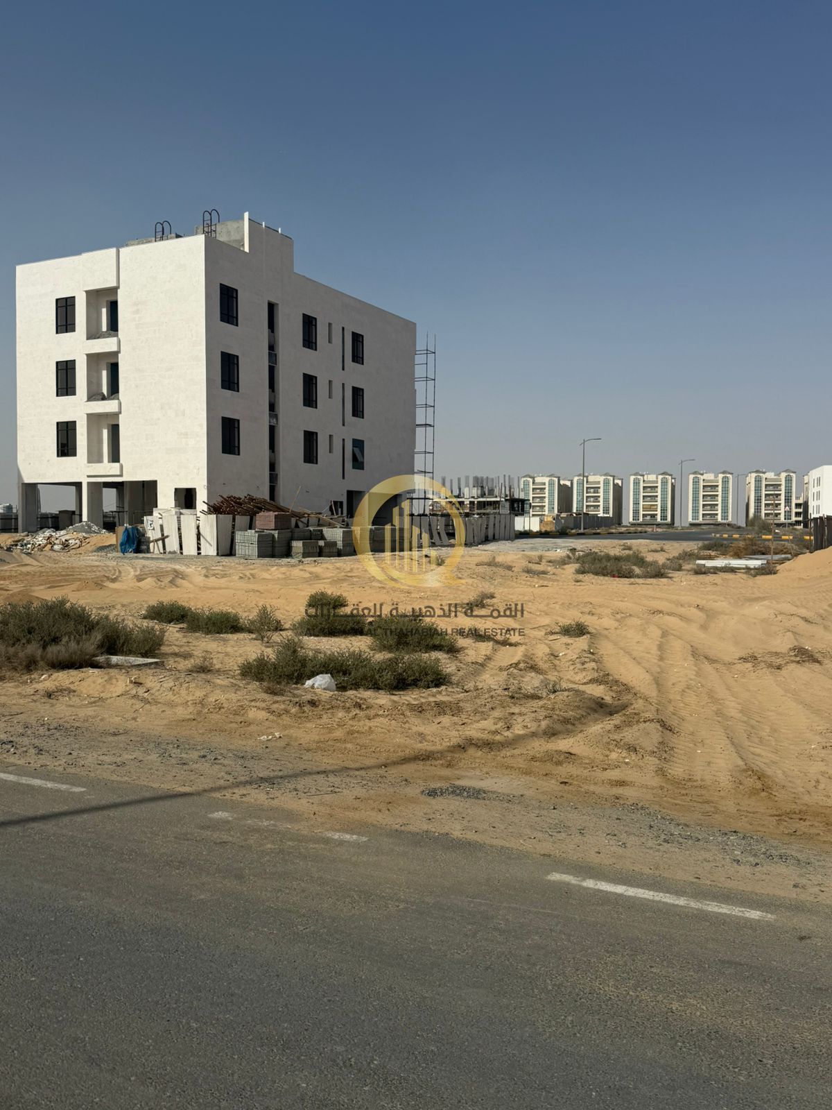 For sale: Commercial land in Tilal Al Sharjah City, prime location opposite the mosque and Victoria School. Freehold ownership for all nationalities.