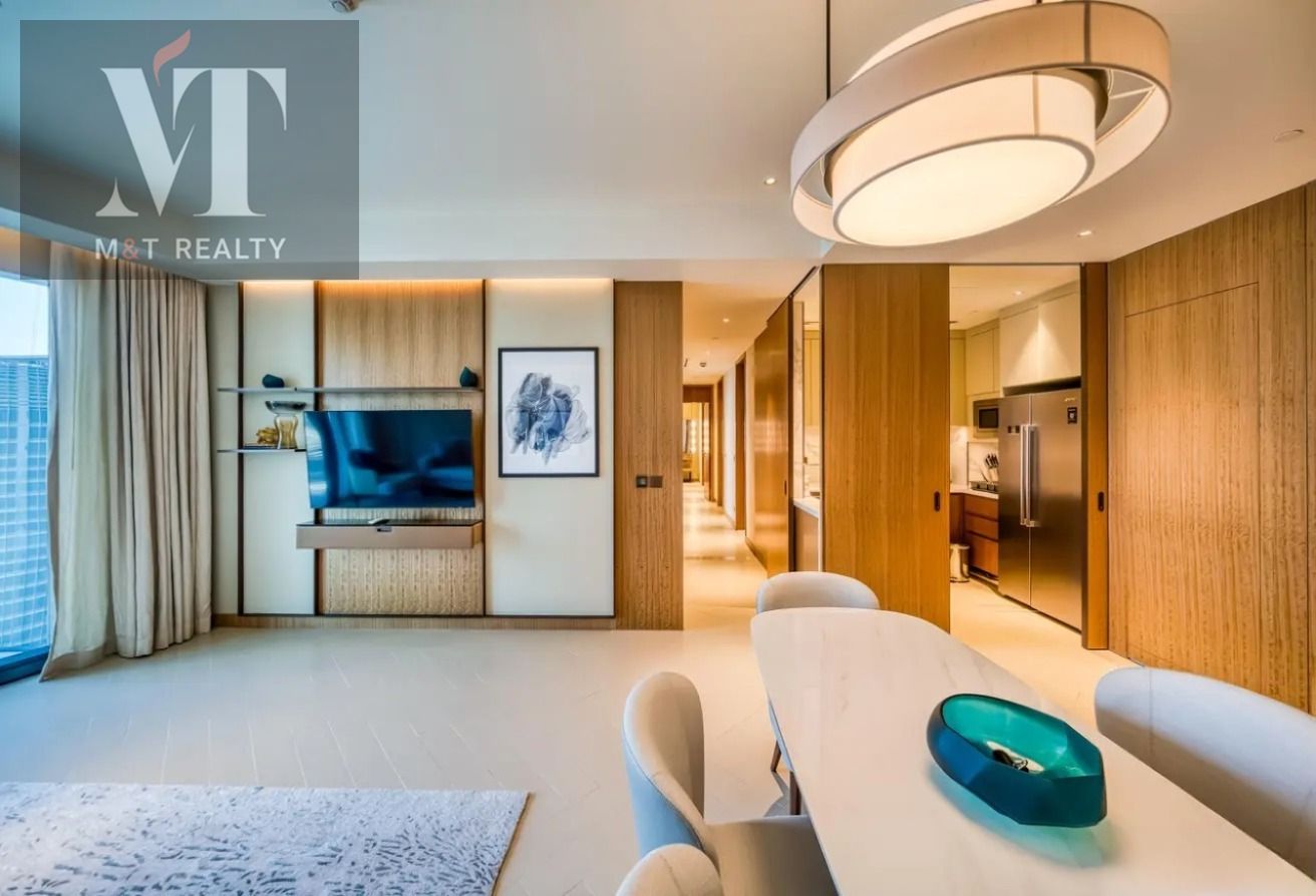 High Floor | | Burj Khalifa view | Luxury 3BR