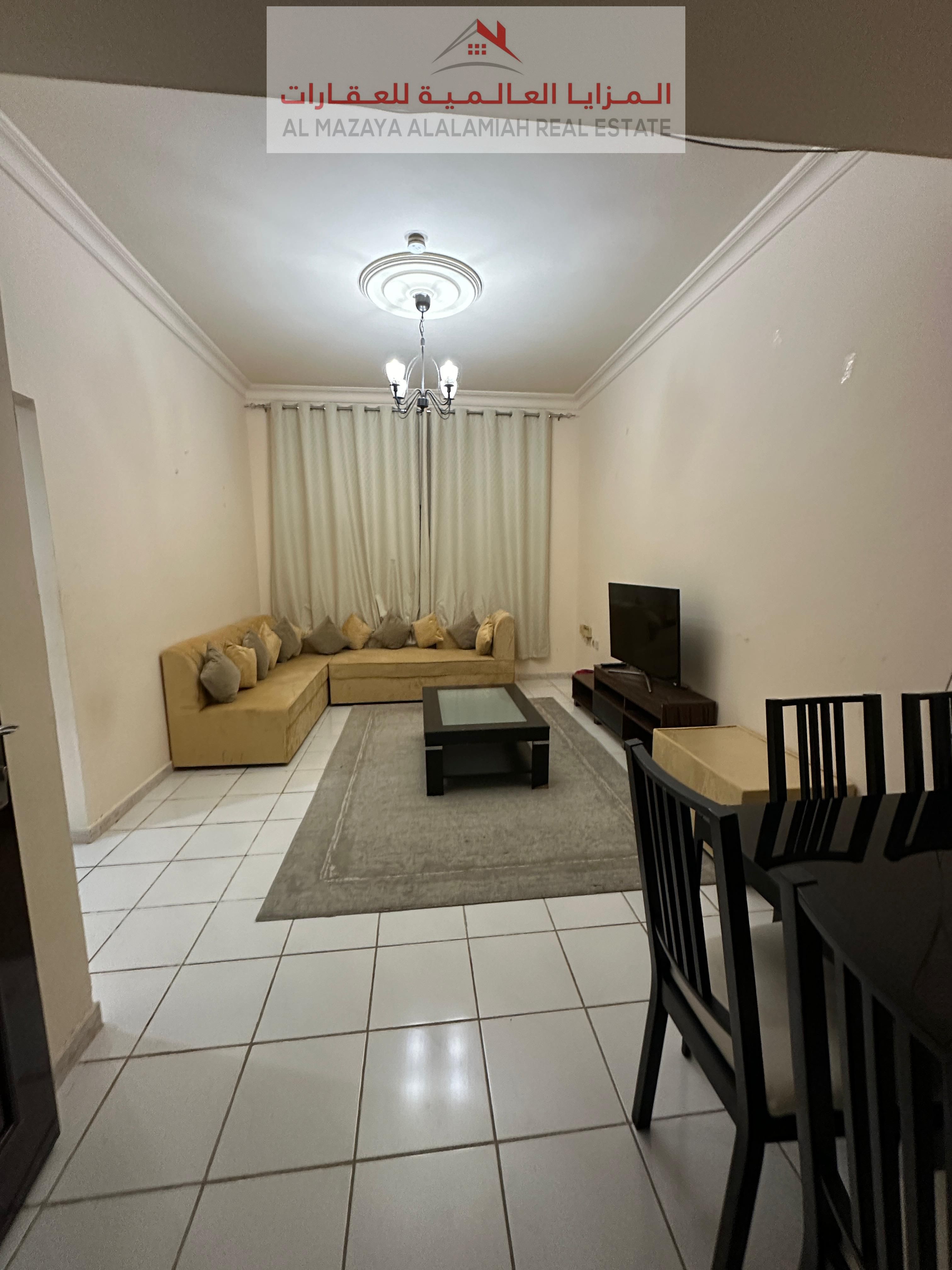 Monthly - One room and a hall - Al Taawun - Deluxe furniture - With internet