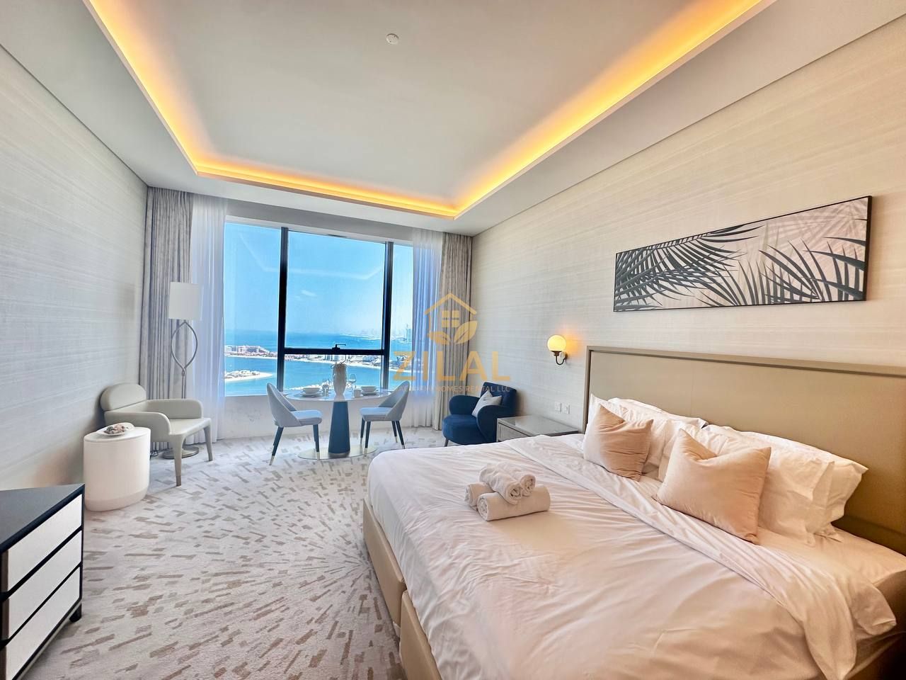 High Floor | Amazing Ocean and Palm View | Palm Tower | All Bills Included