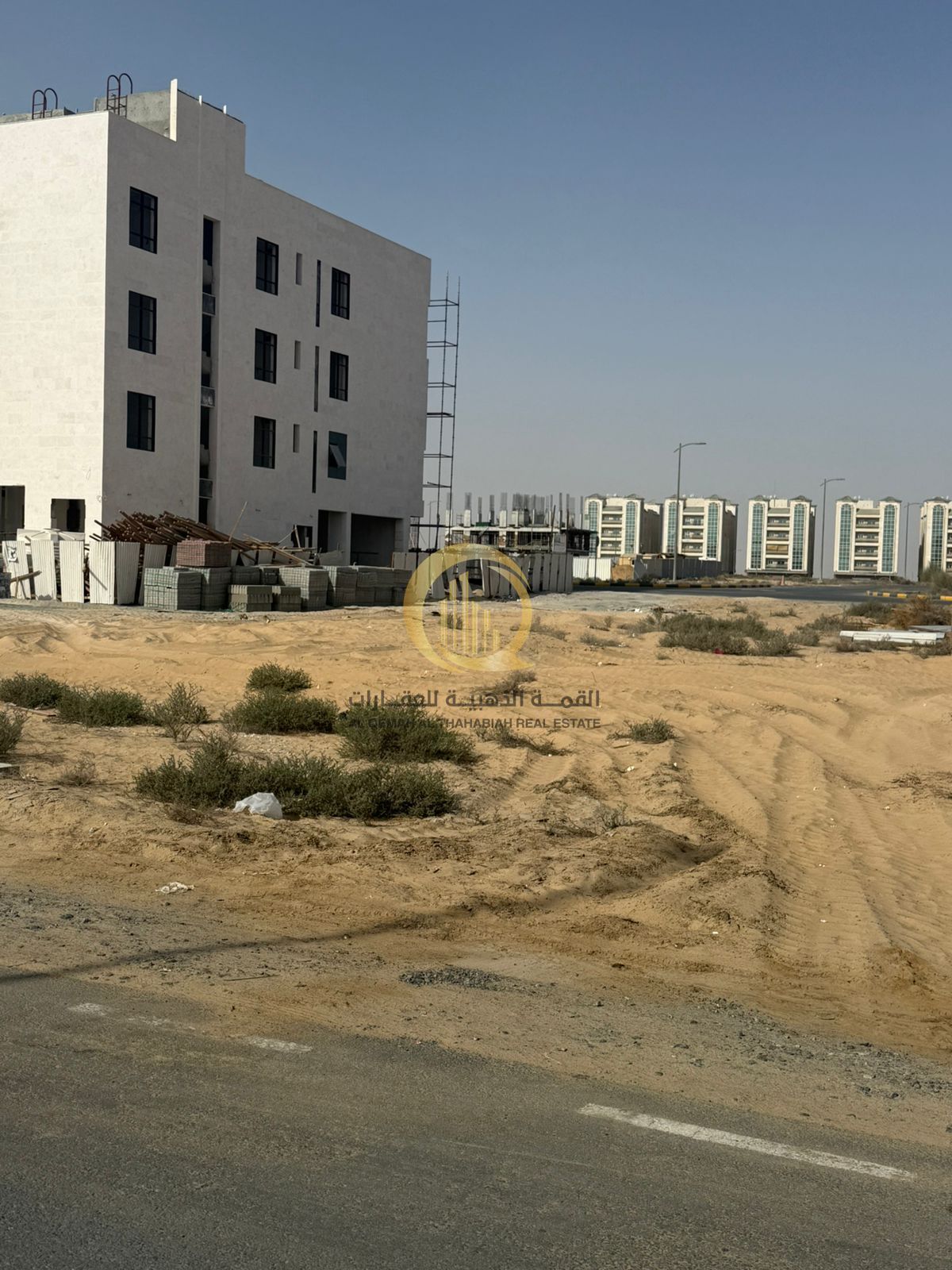 For sale: two adjoining plots in First City Hills. The first is a corner plot with an area of 8,800 sq. ft. , and the second is a regular plot with an