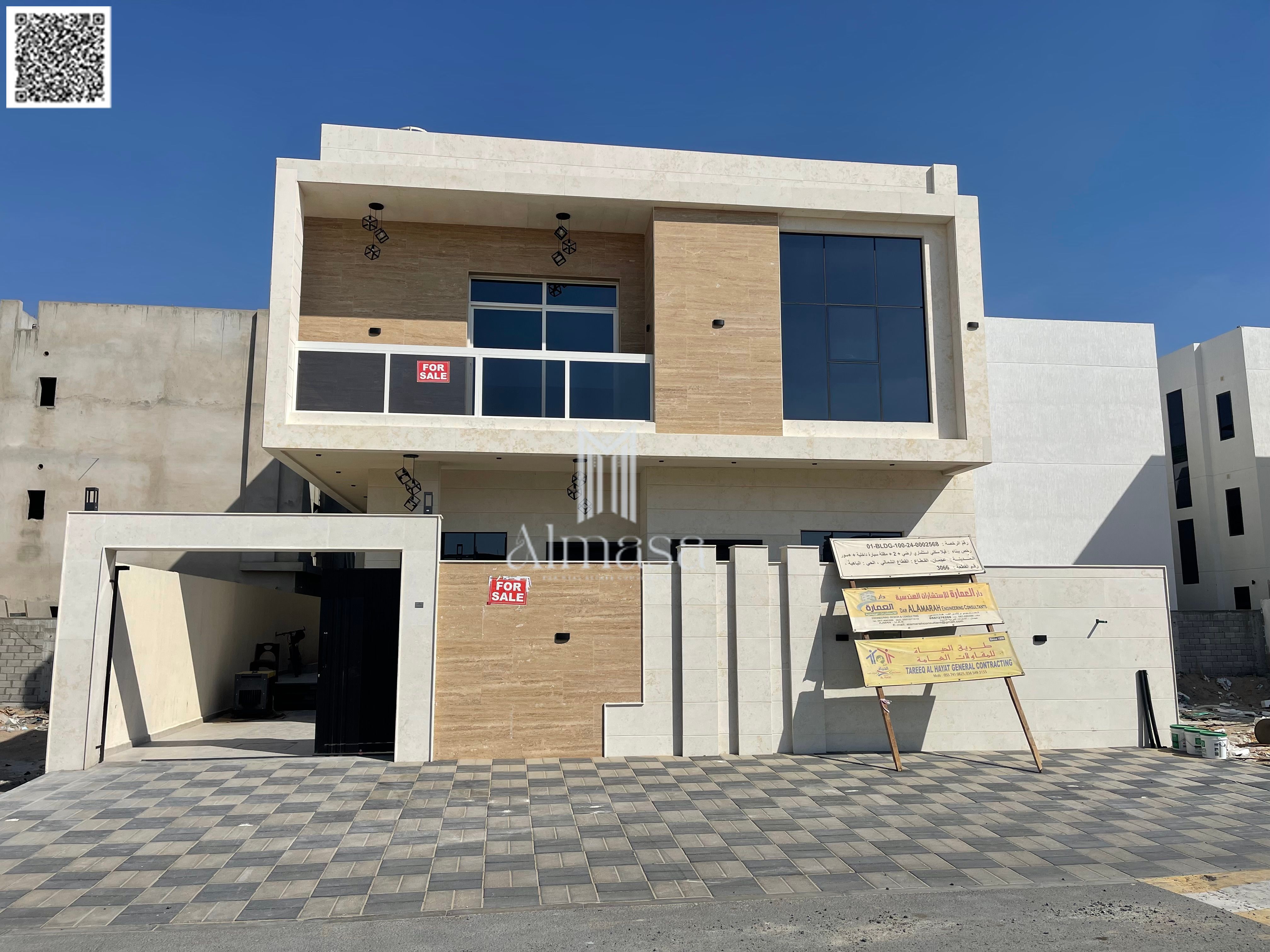 Spacious 7-Bedroom Villa in Al Bahia Ajman with Modern Design & Rooftop