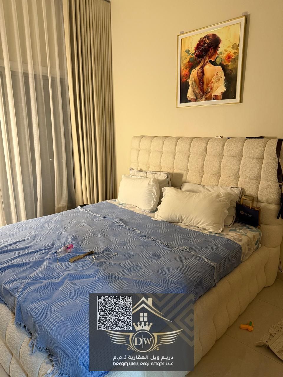 Spacious 1,200 Sqft Furnished Apartment for Rent | Gulf Tower | With Parking