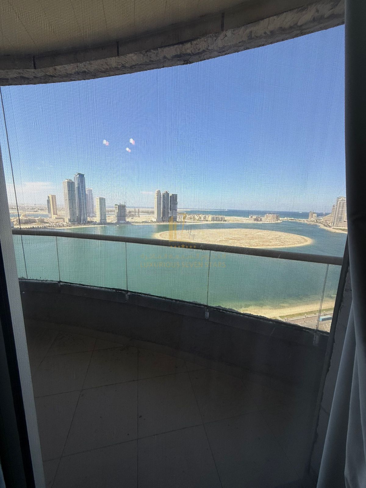 For sale wonderful apartment with a front view of the Khan in Asas Tower