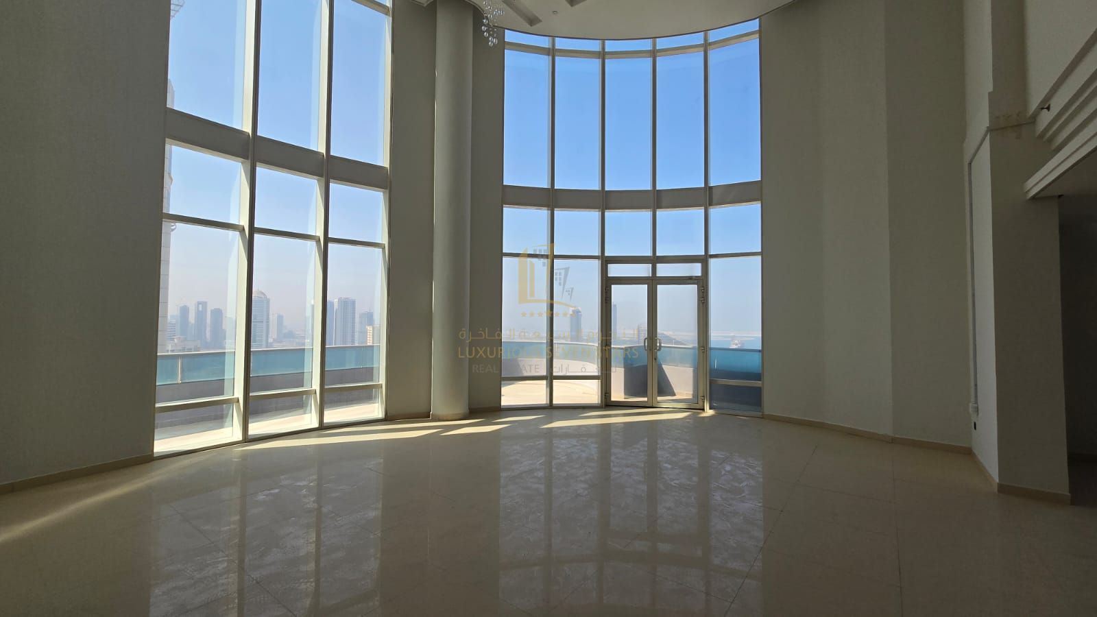 Duplex Apartment with Stunning Views and Large Terrace for Sale in the Blue Tower