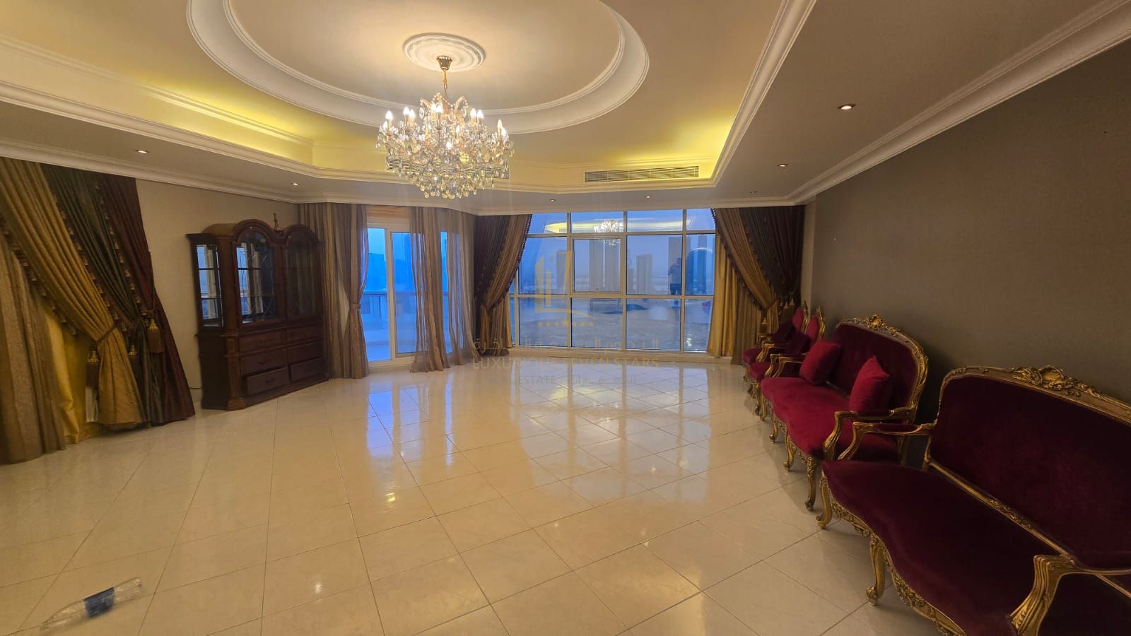For sale apartment with the most beautiful sea view of Al Khan in Al Anwar Tower
