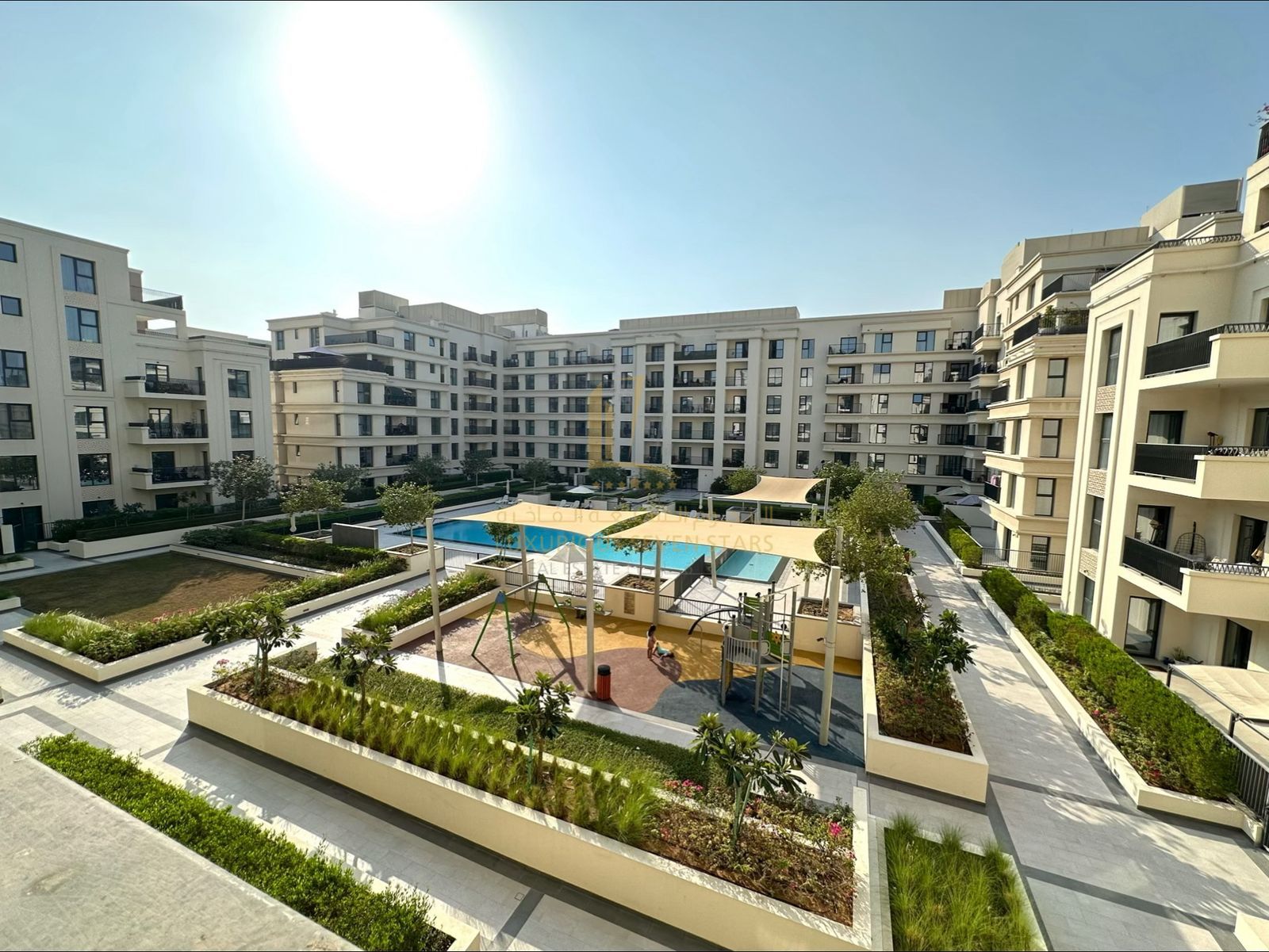 For sale fully furnished apartment with an open view in the Sapphire Building