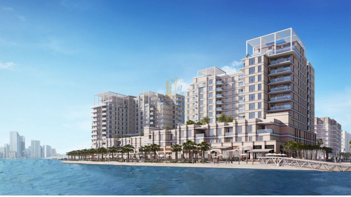 For Sale Luxury Duplex (Townhouse) in Maryam Island with Full Marina Front View