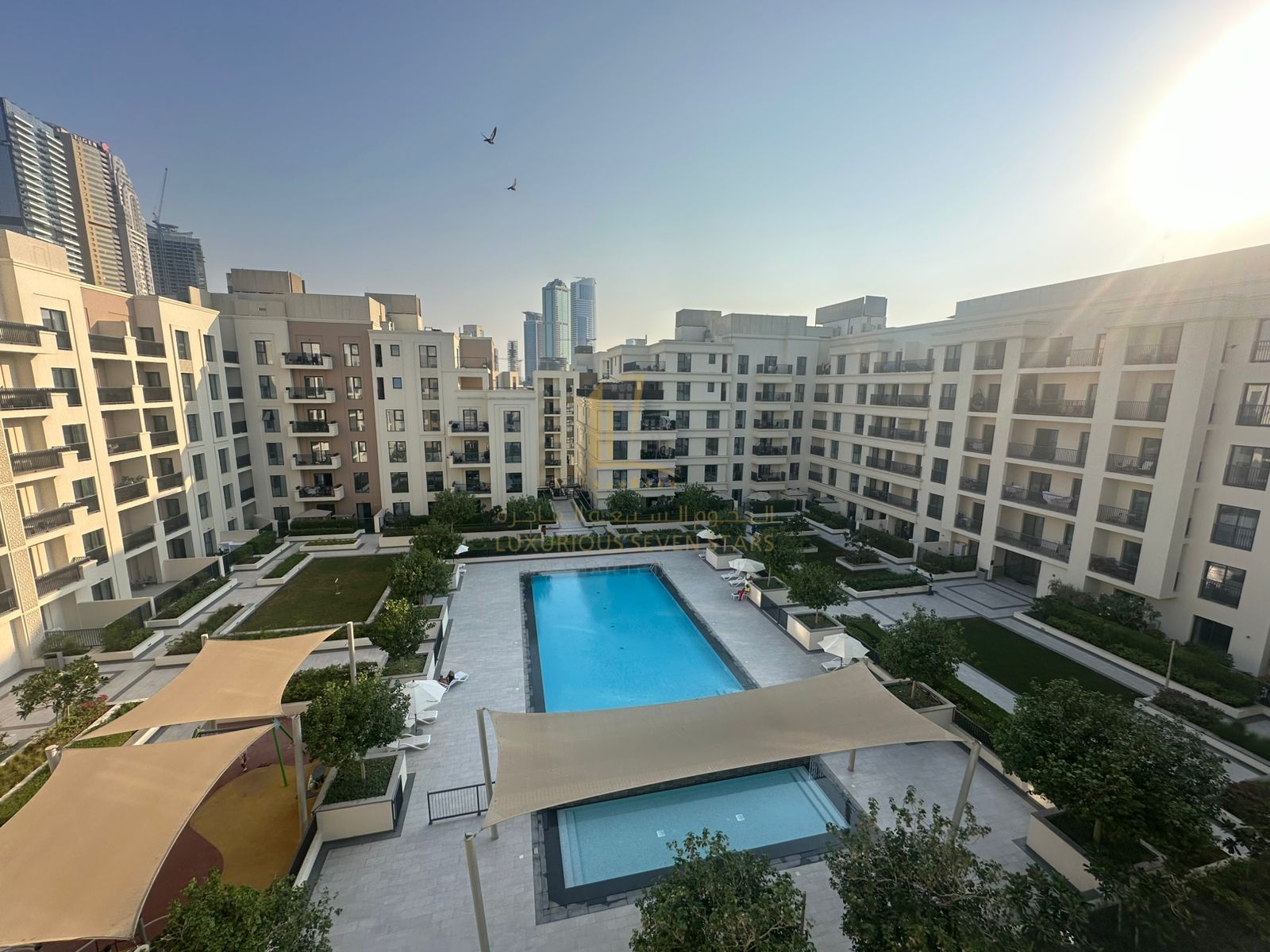 For sale 3bedroom apartment with a large terrace in Maryam Island, Sapphire Building.