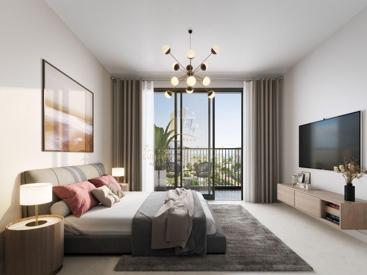 Apartment for sale in Misk building with sea view