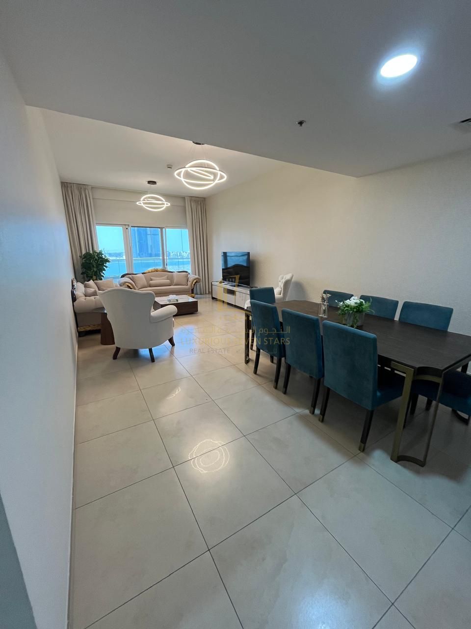 Luxury apartment for sale in Al Asas Tower with a stunning sea view
