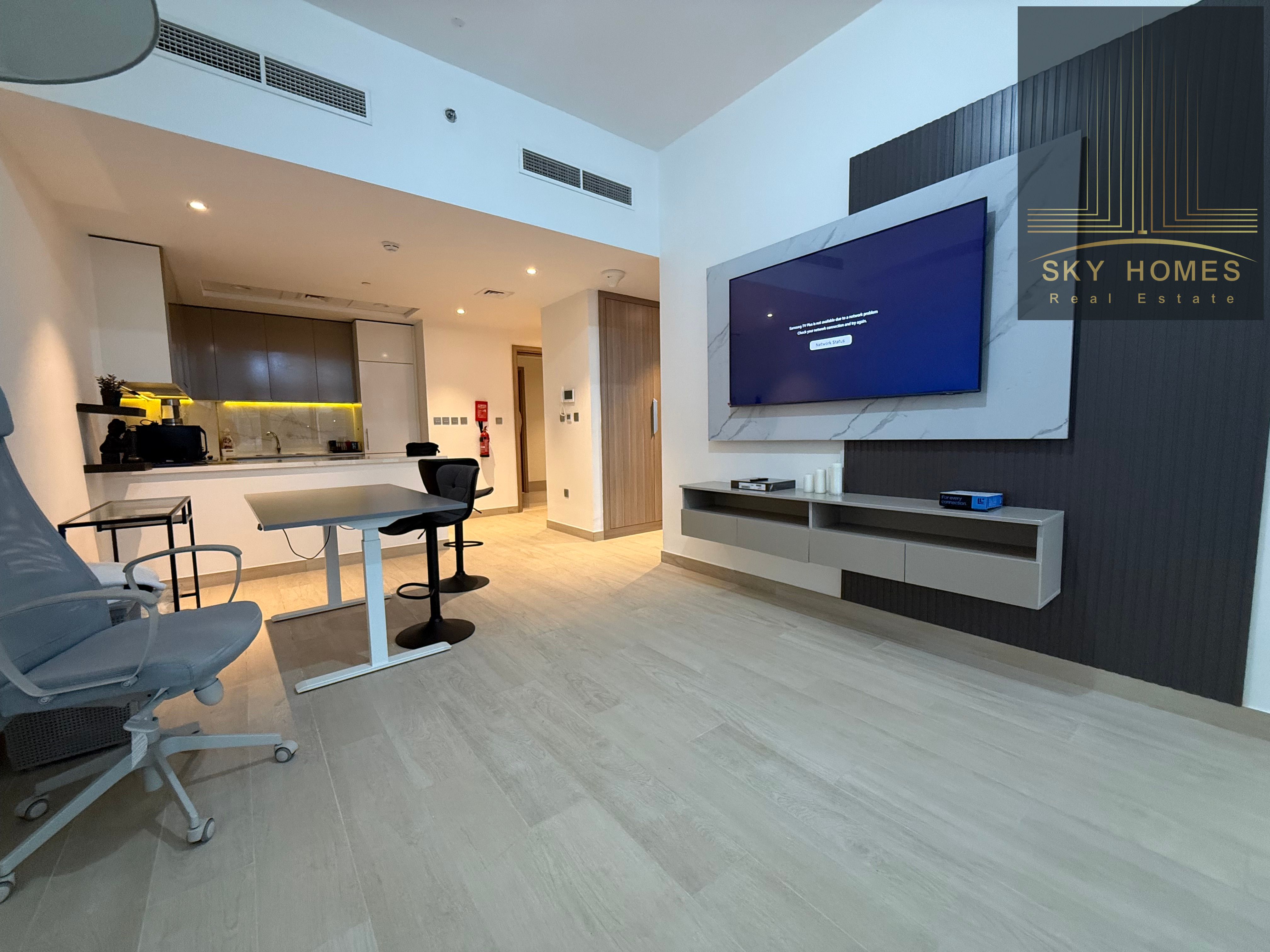 BRAND NEW | BURJKHALIFA VIEW | HUGE SIZE | SEMI FURNISHED 1BEDROOM WITH 1 WASHROOM APARTMENT IN JUST 90K