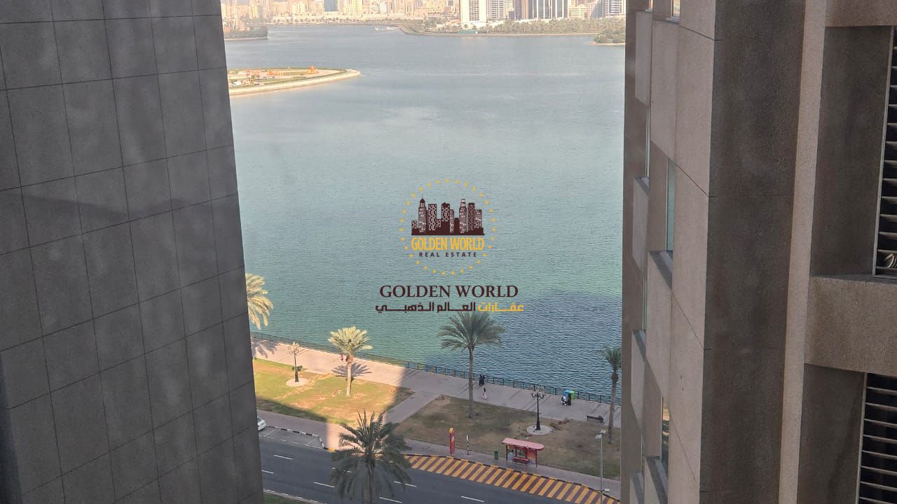 3 Master Bedrooms Apartment with Balcony & Parking in Al Majaz 3 – Open Sea View
