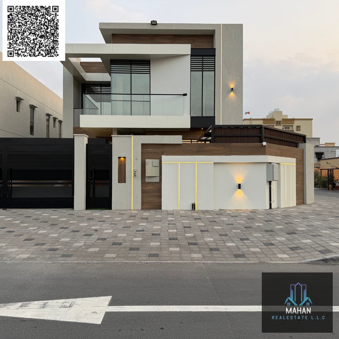 Brand New Modern Design Villa For Sale In Ajman Mowaihat 1