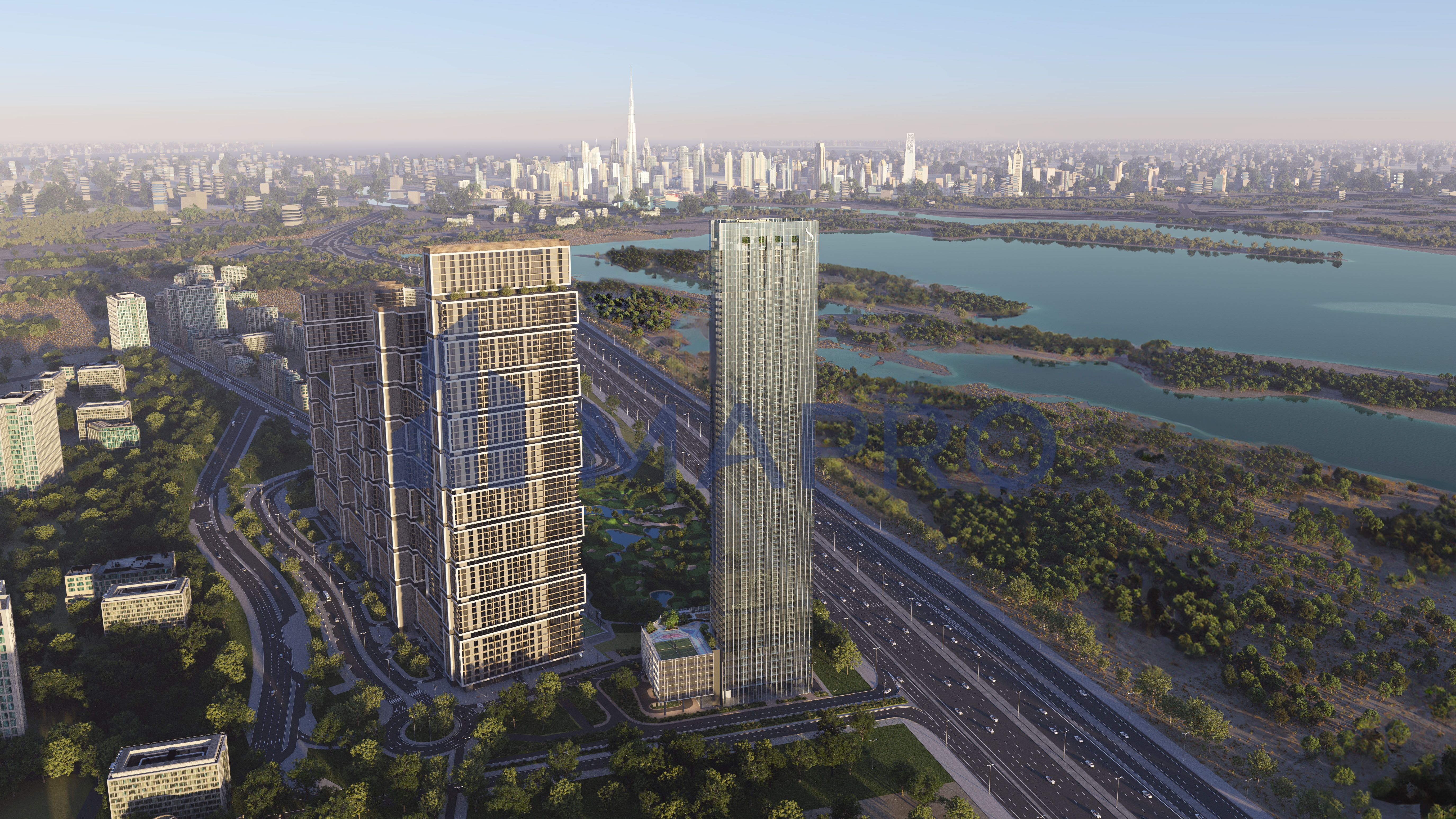 Skyline Extravaganza: Floor 64 with Store Room