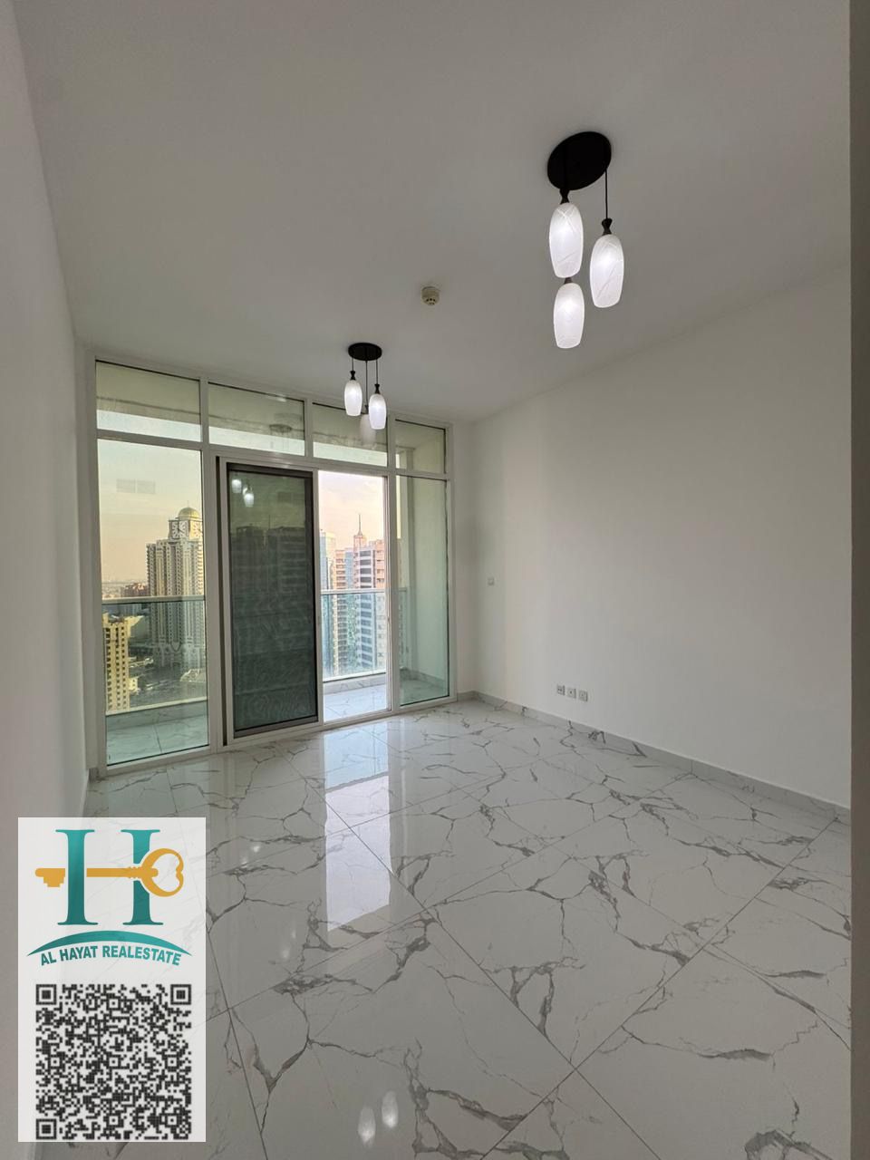 For annual rent in Ajman Al Rashidiya 1 area 3 bedrooms and a living room 3 bathrooms 2 balconies Spacious