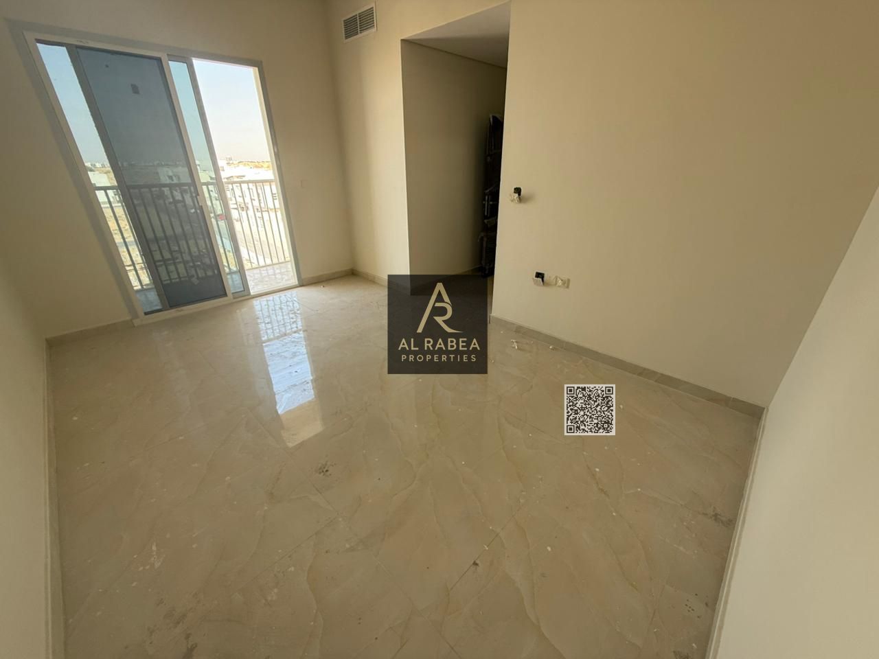 First tenant in Al Yasmin: One bedroom, living room, and rooftop terrace