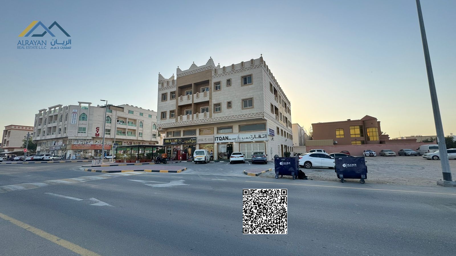 Excellent location on Riyadh Street, corner of two streets